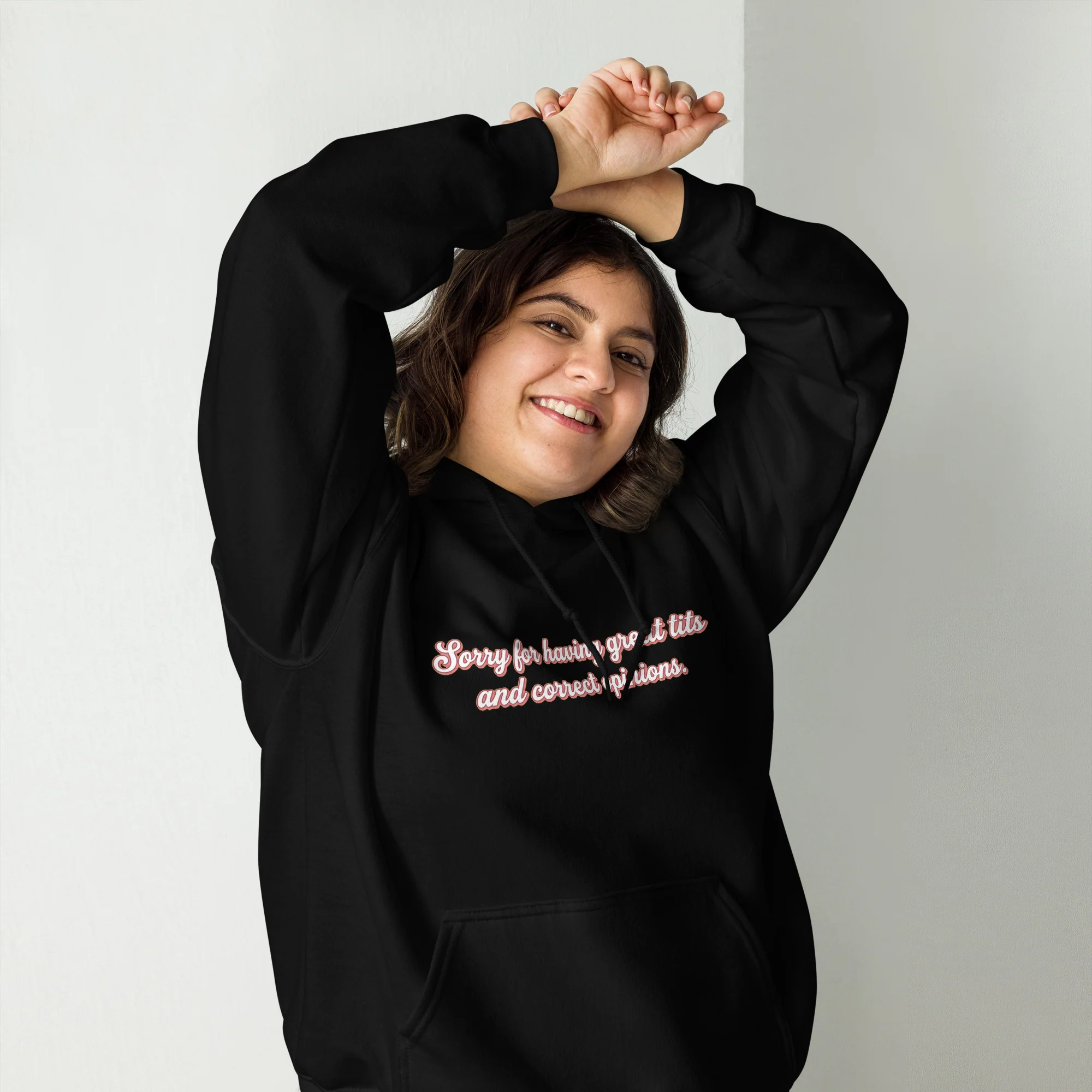 Sorry for having great tits and correct opinions Hoodie - Image 8