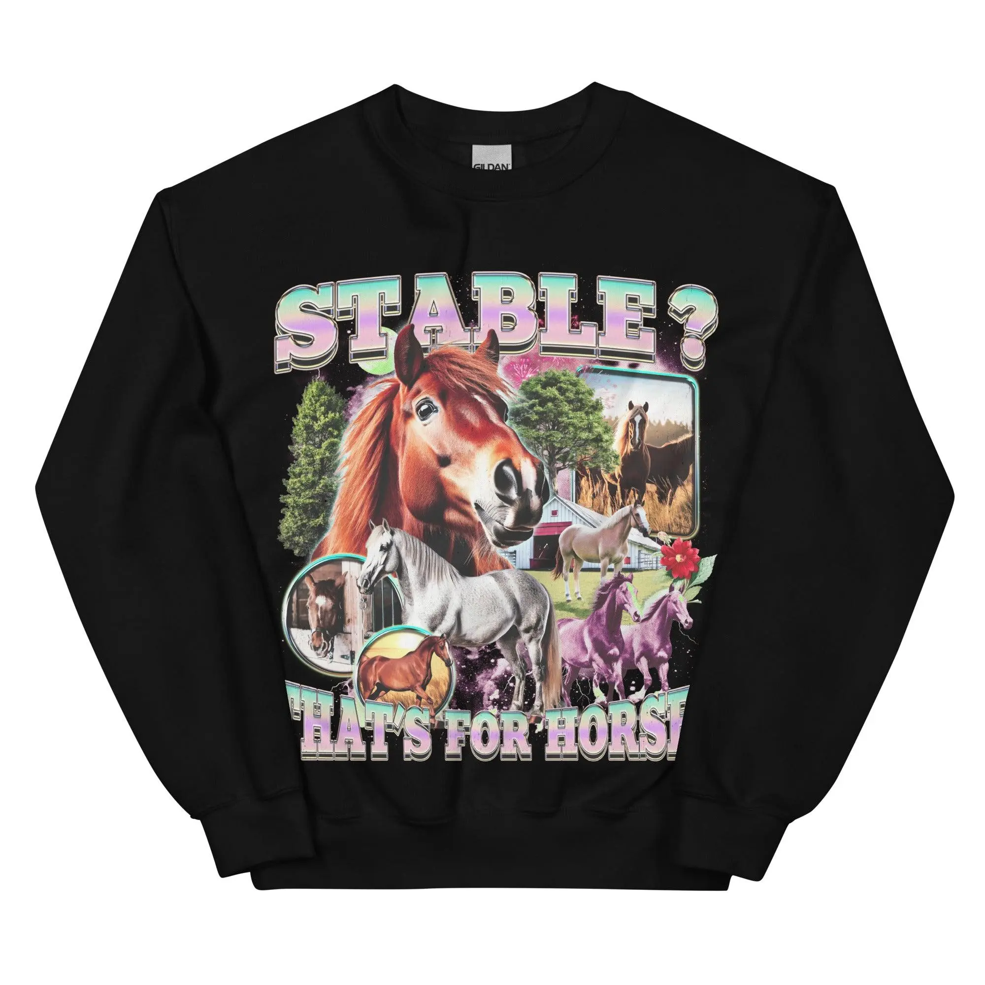 Stable_ That's for horses sweatshirt