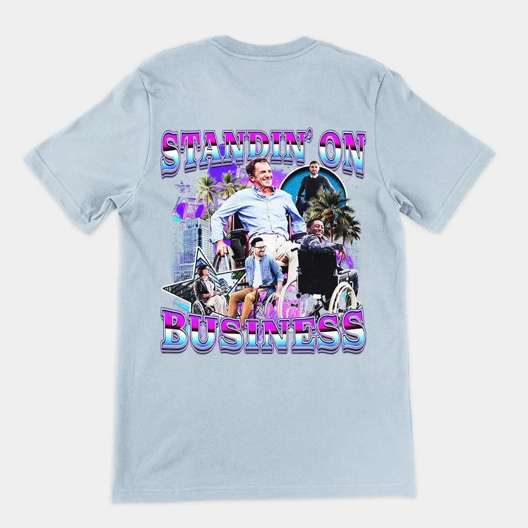 Standin on Business T-Shirt (backprint) - Image 4