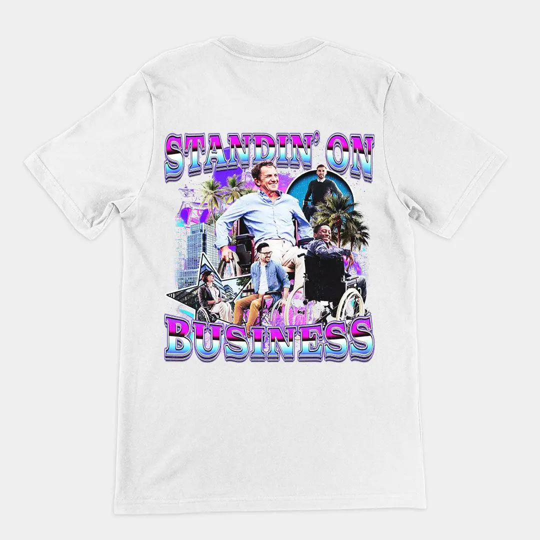 Standin on Business T-Shirt (backprint) - Image 6