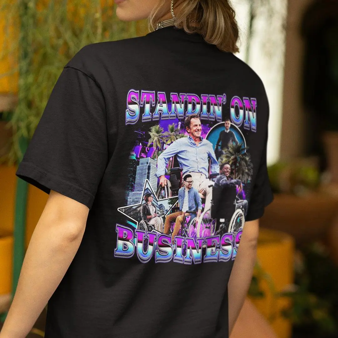 Standin on Business T-Shirt (backprint) - Image 7
