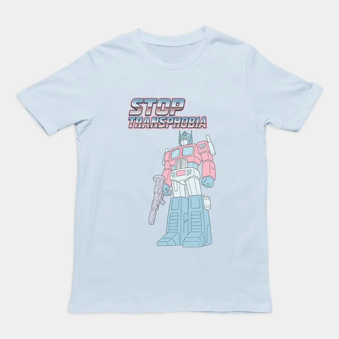 Stop Transphobia T-Shirt - Image 5