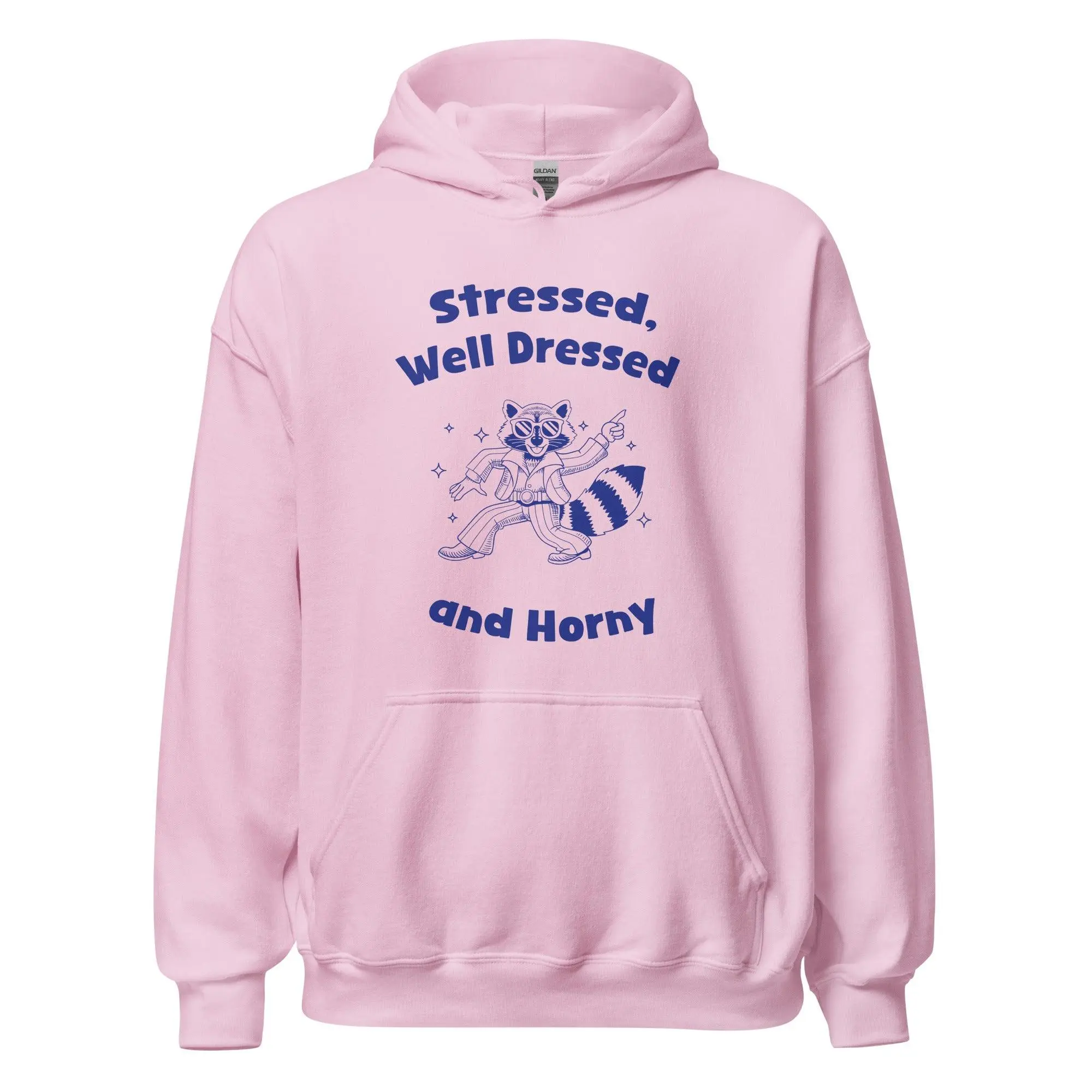 Stressed, Well Dressed and Horny Hoodie - Image 8