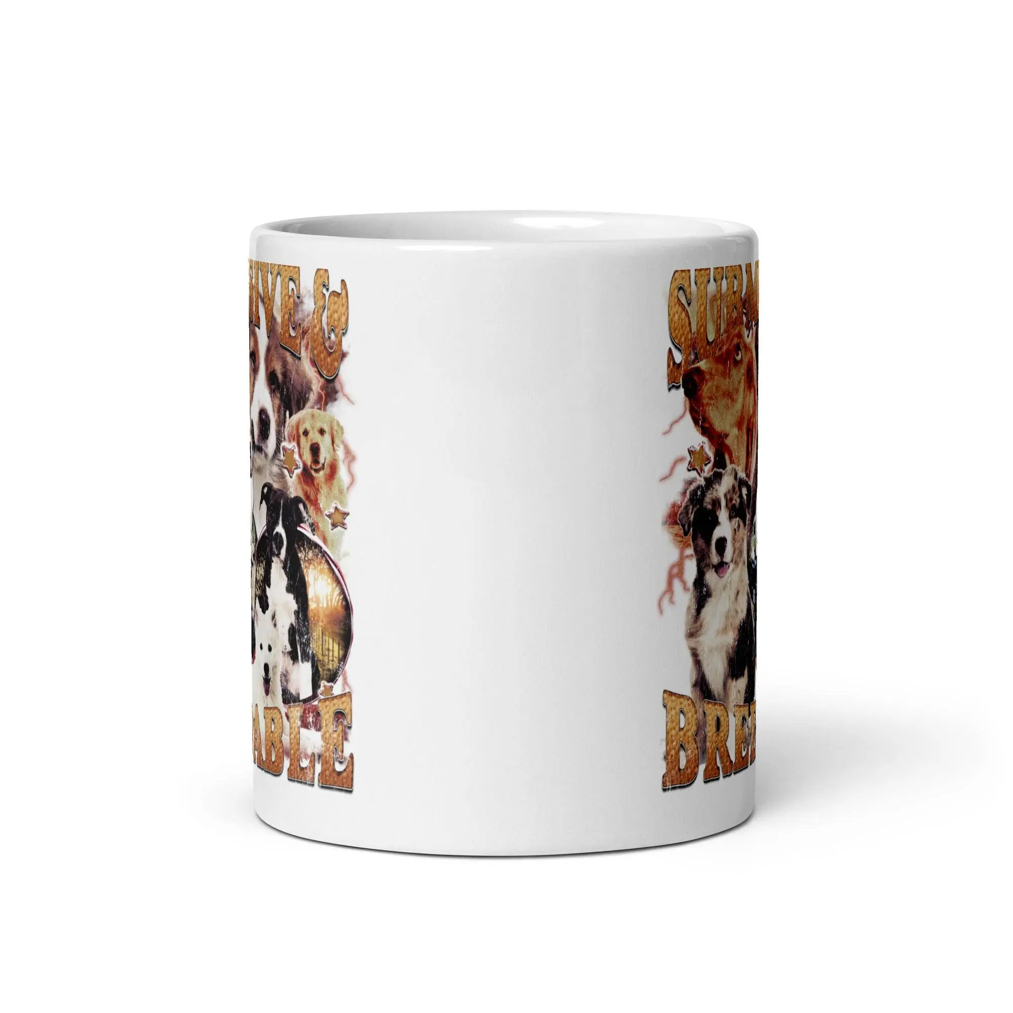 Submissive and Breedable White glossy mug - Image 5