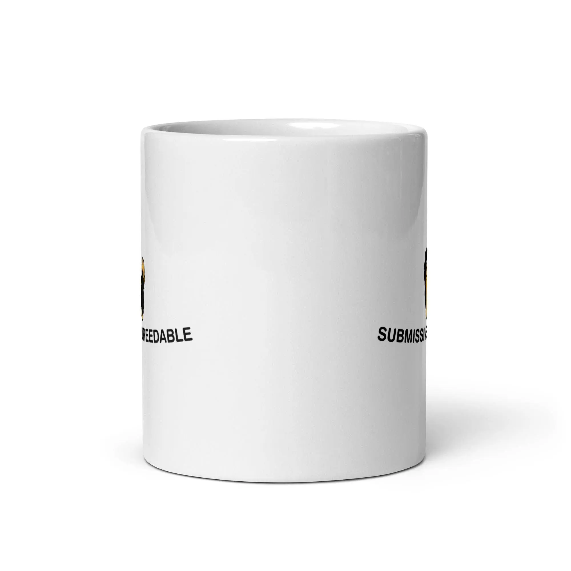 Submissive and Breedable White glossy mug - Image 5