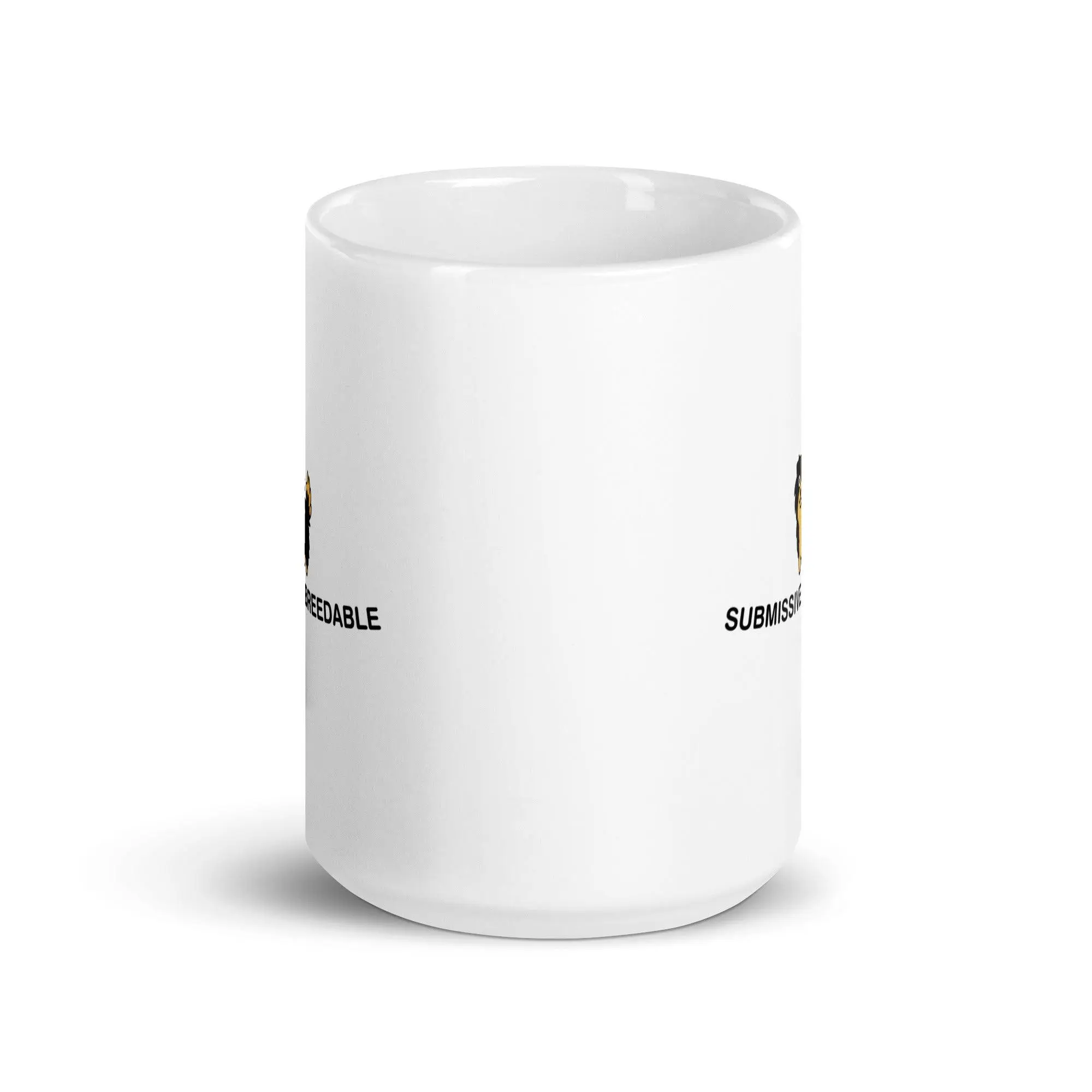 Submissive and Breedable White glossy mug - Image 8