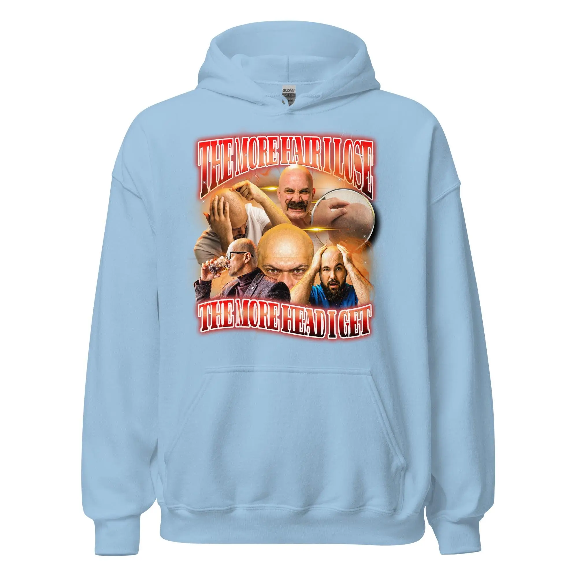 The more hair I lose the more head I get Hoodie - Image 5