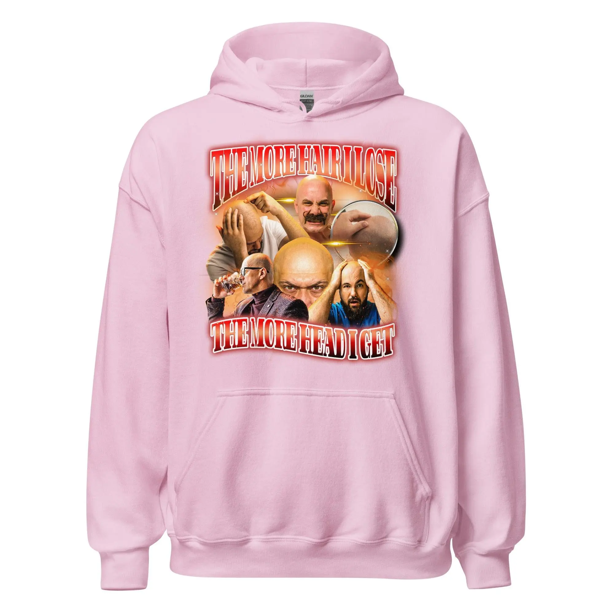 The more hair I lose the more head I get Hoodie - Image 6