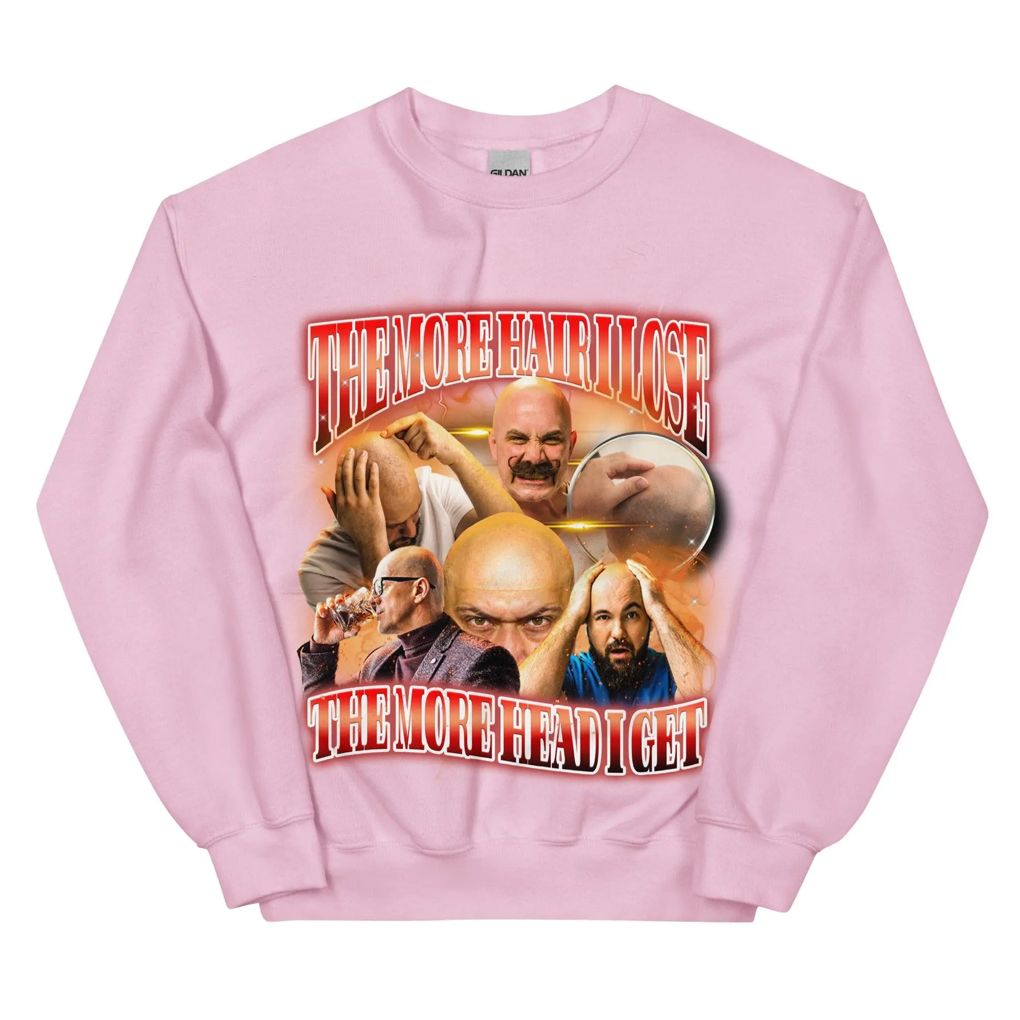 The More Hair I Lose The More Head I Get Sweatshirt - Image 8