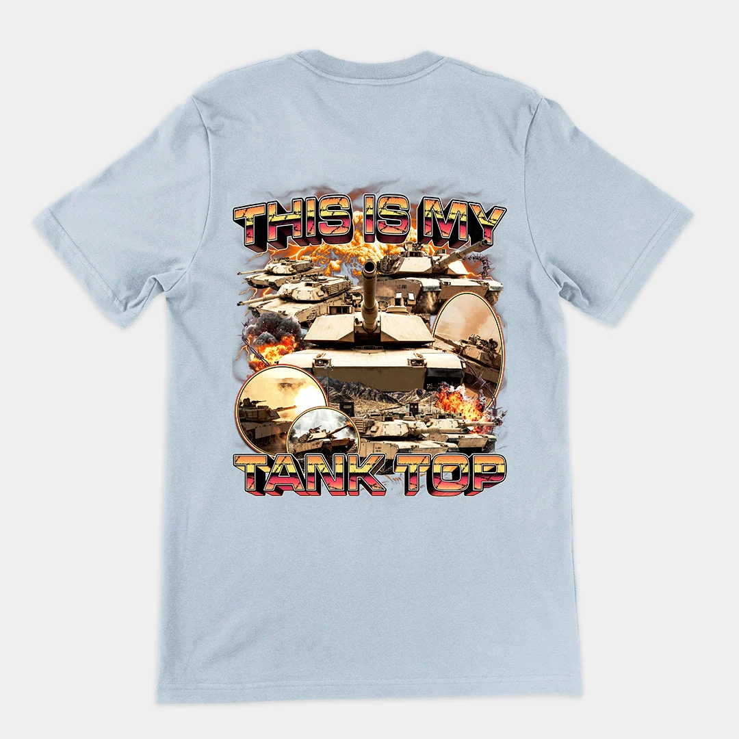This is my tank top large T-Shirt (backprint) - Image 5