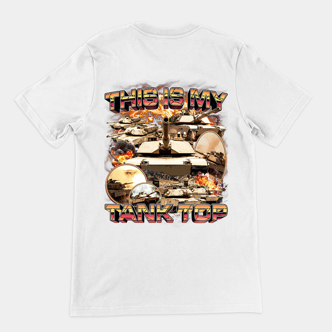 This is my tank top large T-Shirt (backprint) - Image 6