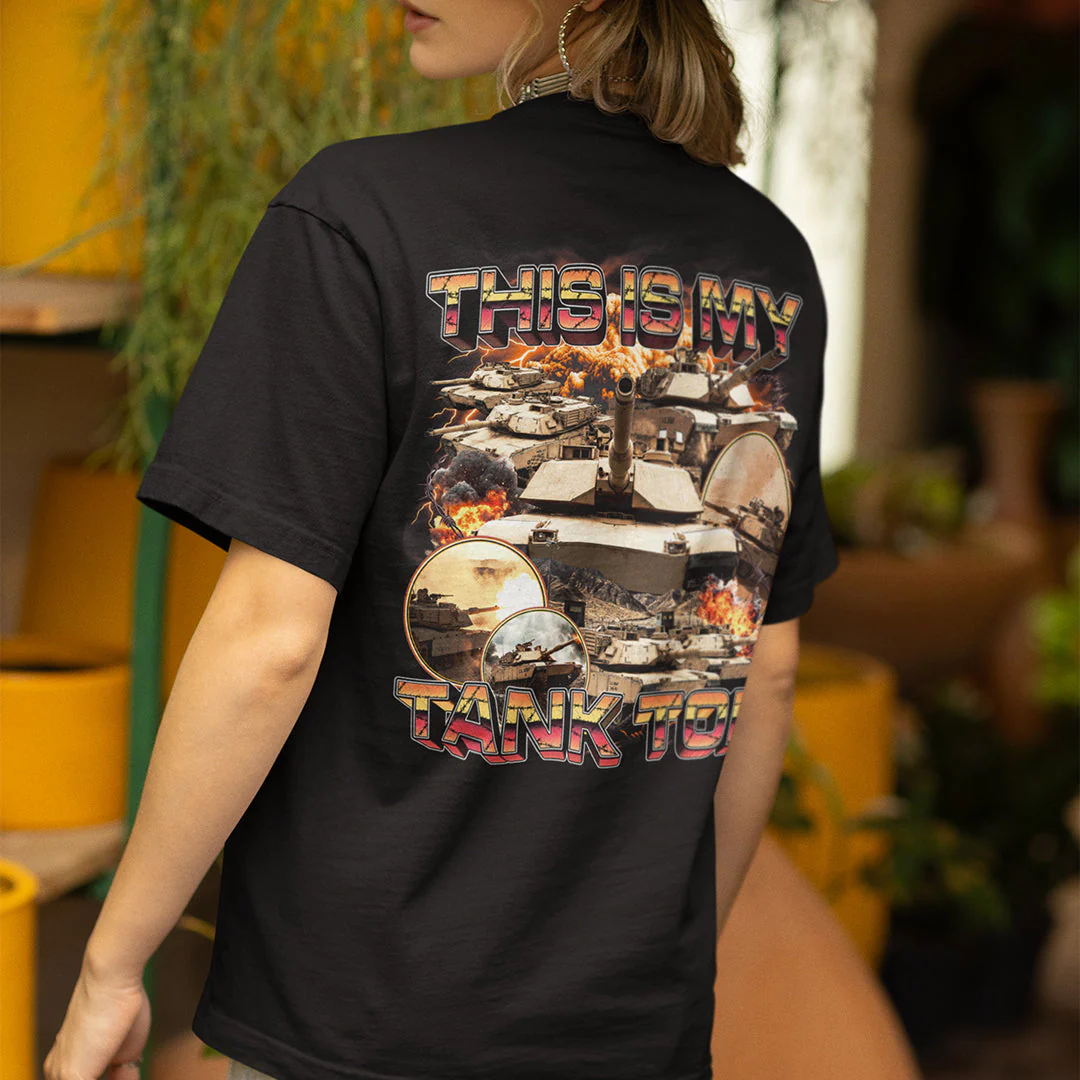 This is my tank top large T-Shirt (backprint) - Image 7