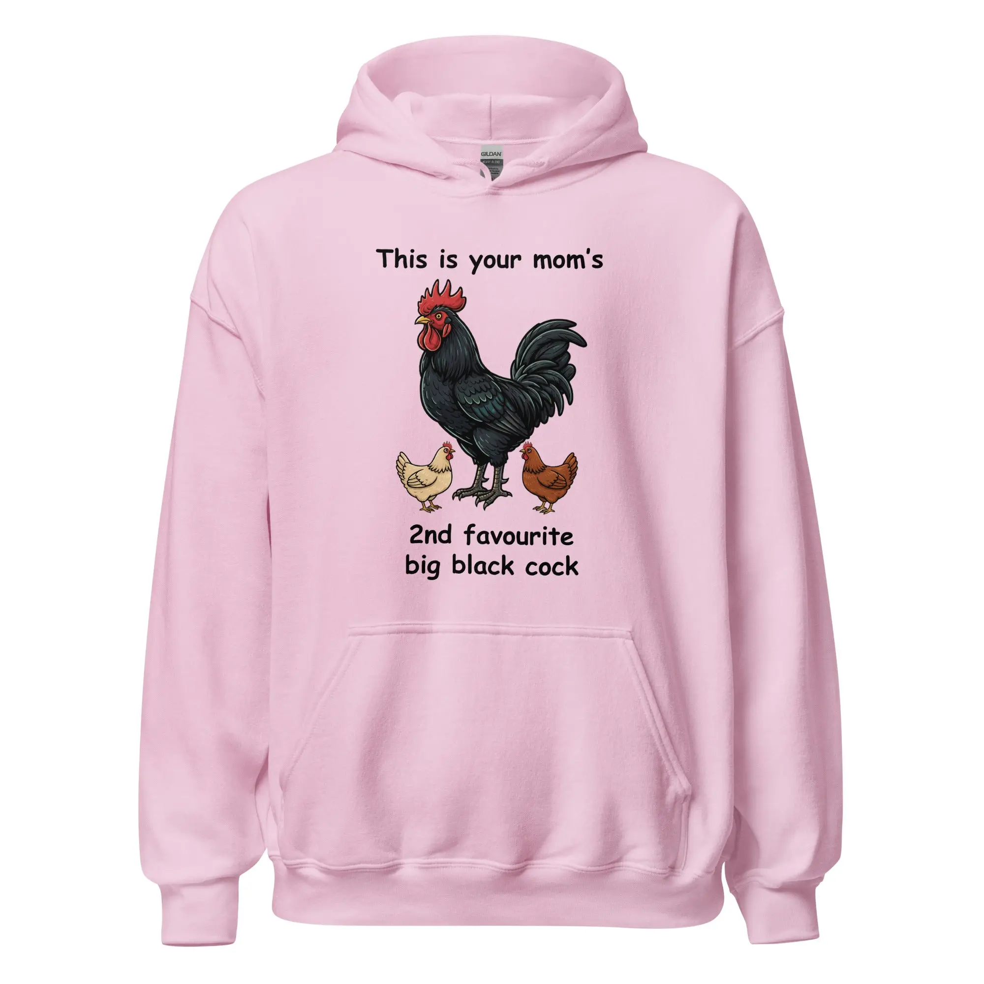 This is your mom's 2nd favourite big black cock Hoodie - Image 7