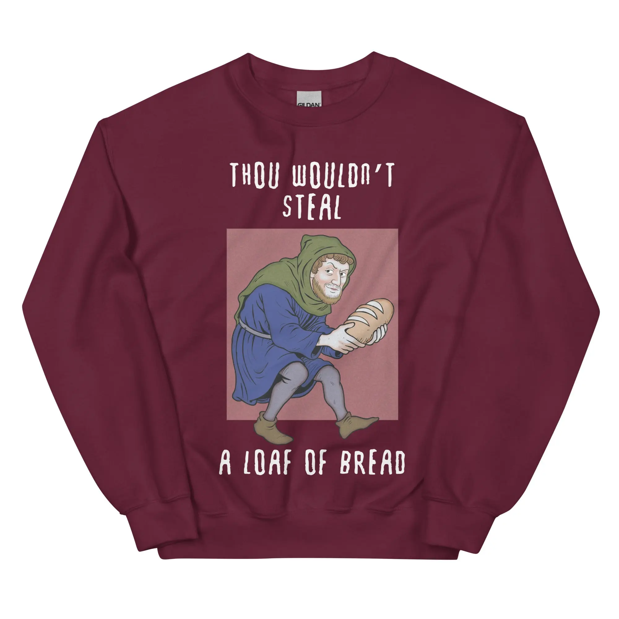 Thou wouldn't steal a loaf of bread sweatshirt - Image 9