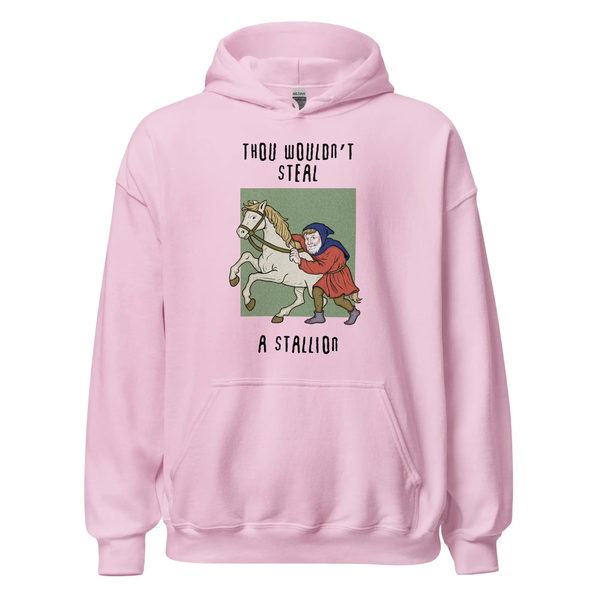 Thou wouldn't steal a stallion Hoodie - Image 7