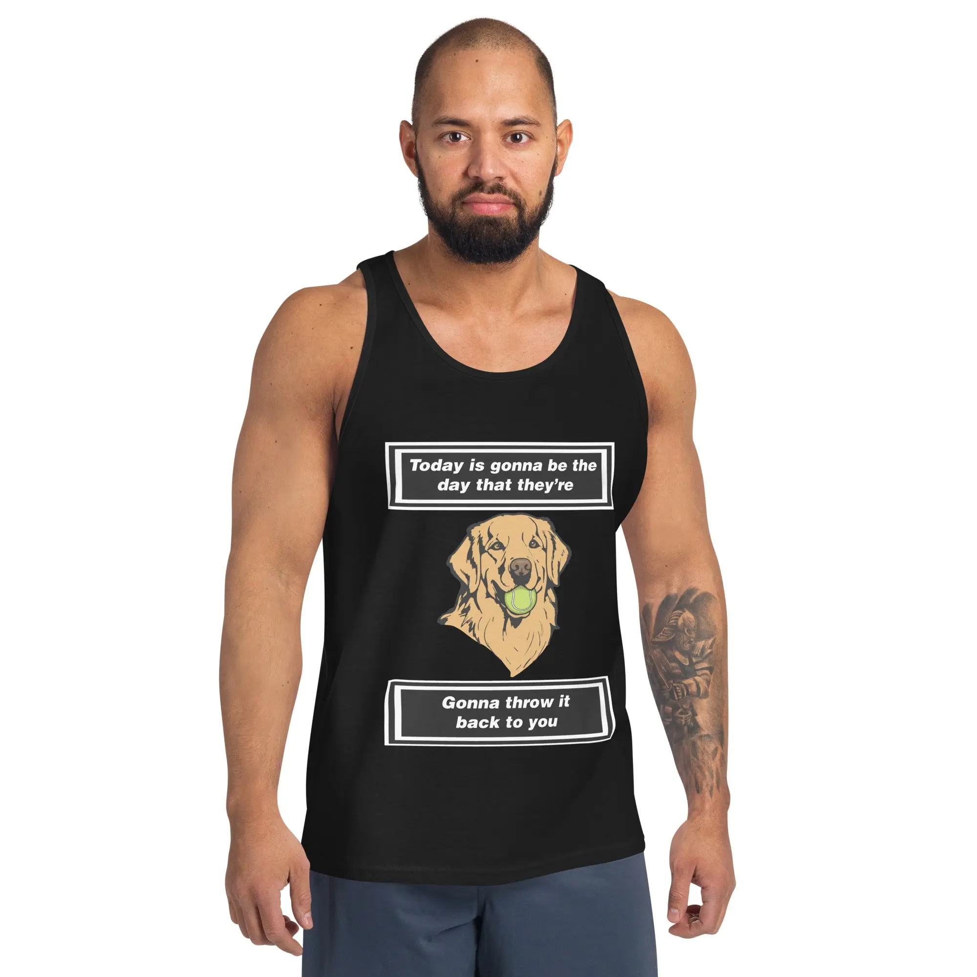 Today is gonna be the day that thet're gonna throw it back to you Tank Top - Image 4