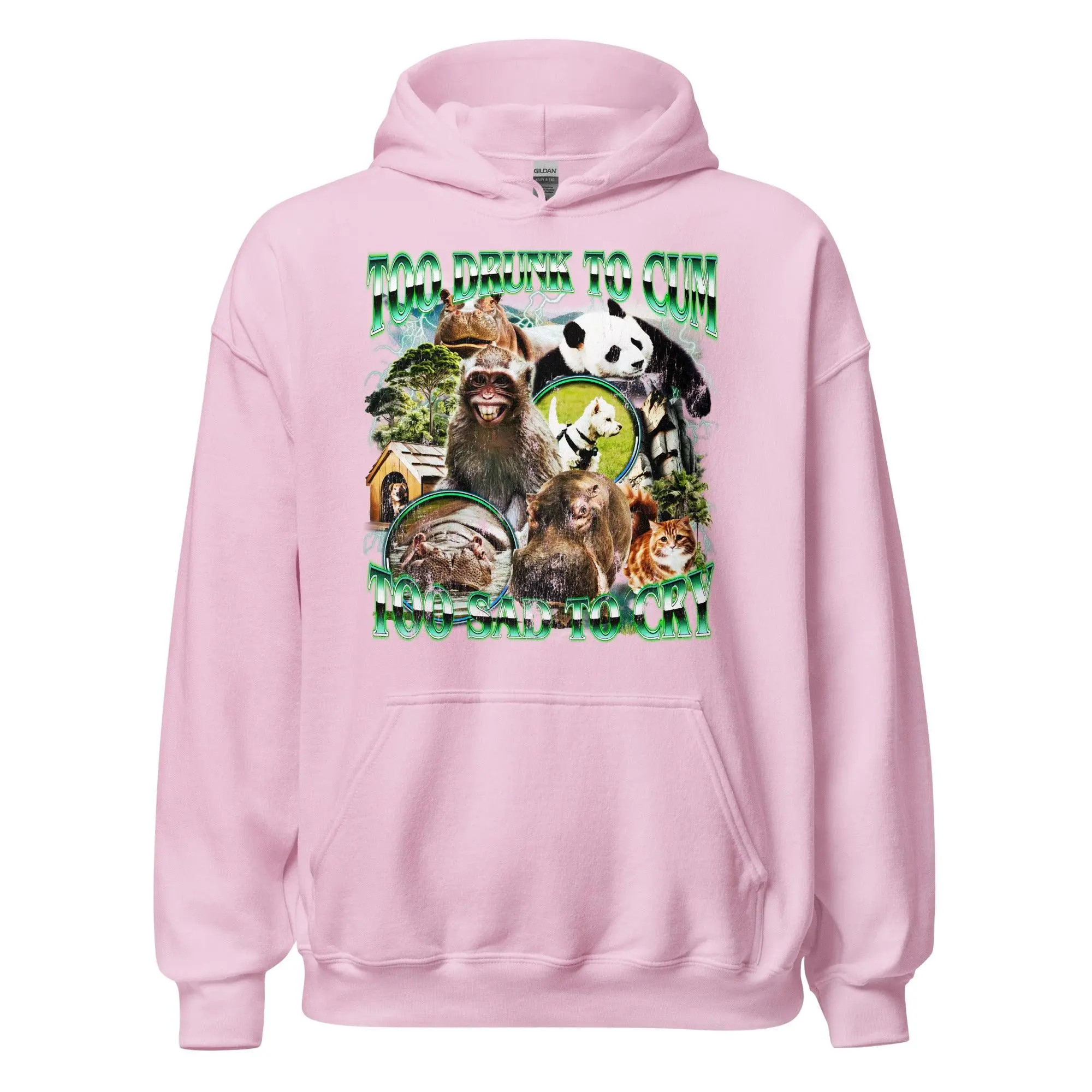 Too Drunk to Cum Too Sad to Cry Hoodie - Image 6