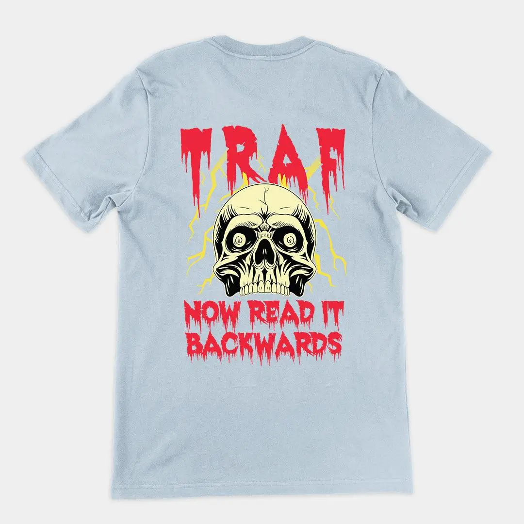 TRAF - Now Read it Backwards t-shirt (Backprint) - Image 4