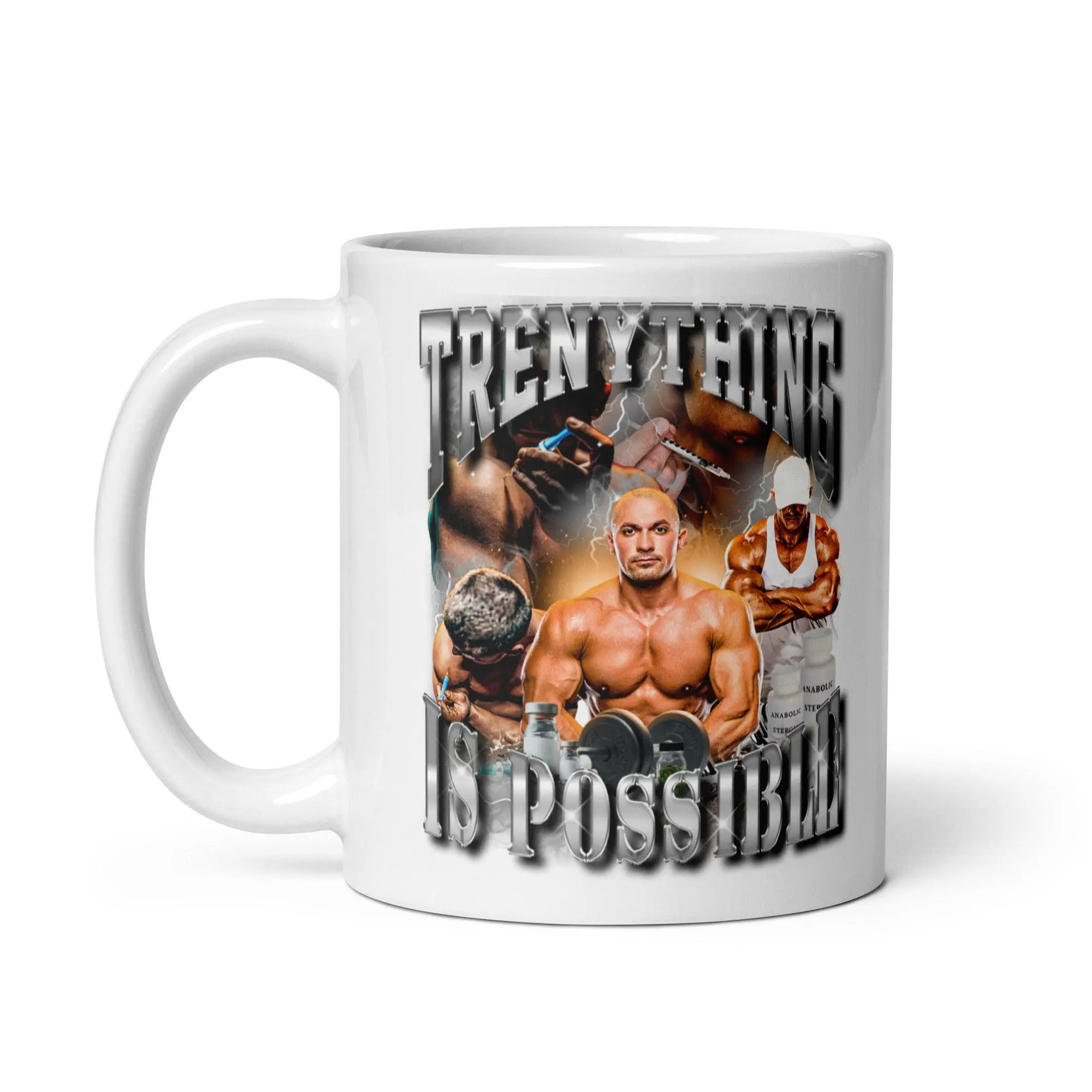 Trenything is Possible White glossy mug - Image 2