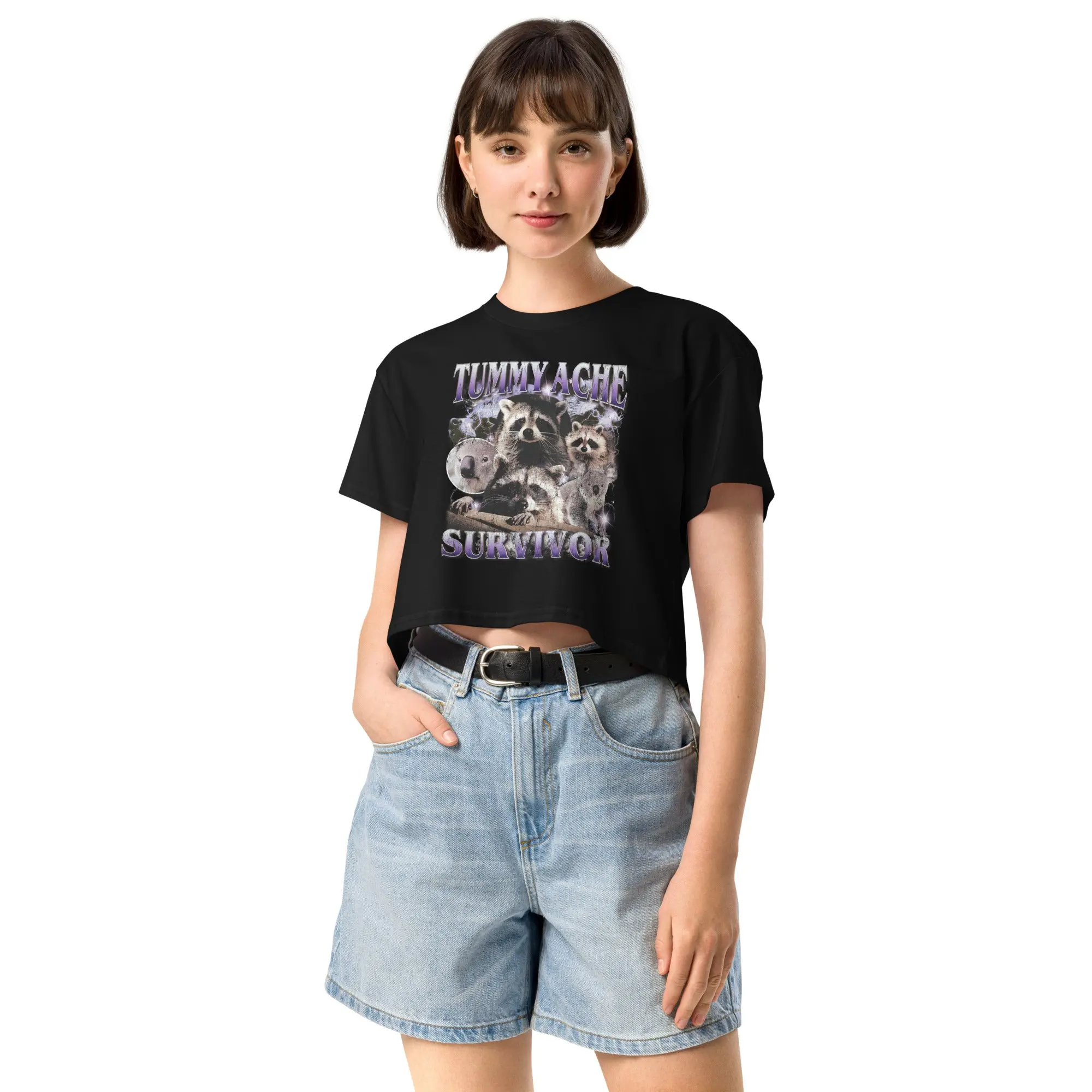 Tummy Ache Survivor Banter Women’s crop top - Image 6