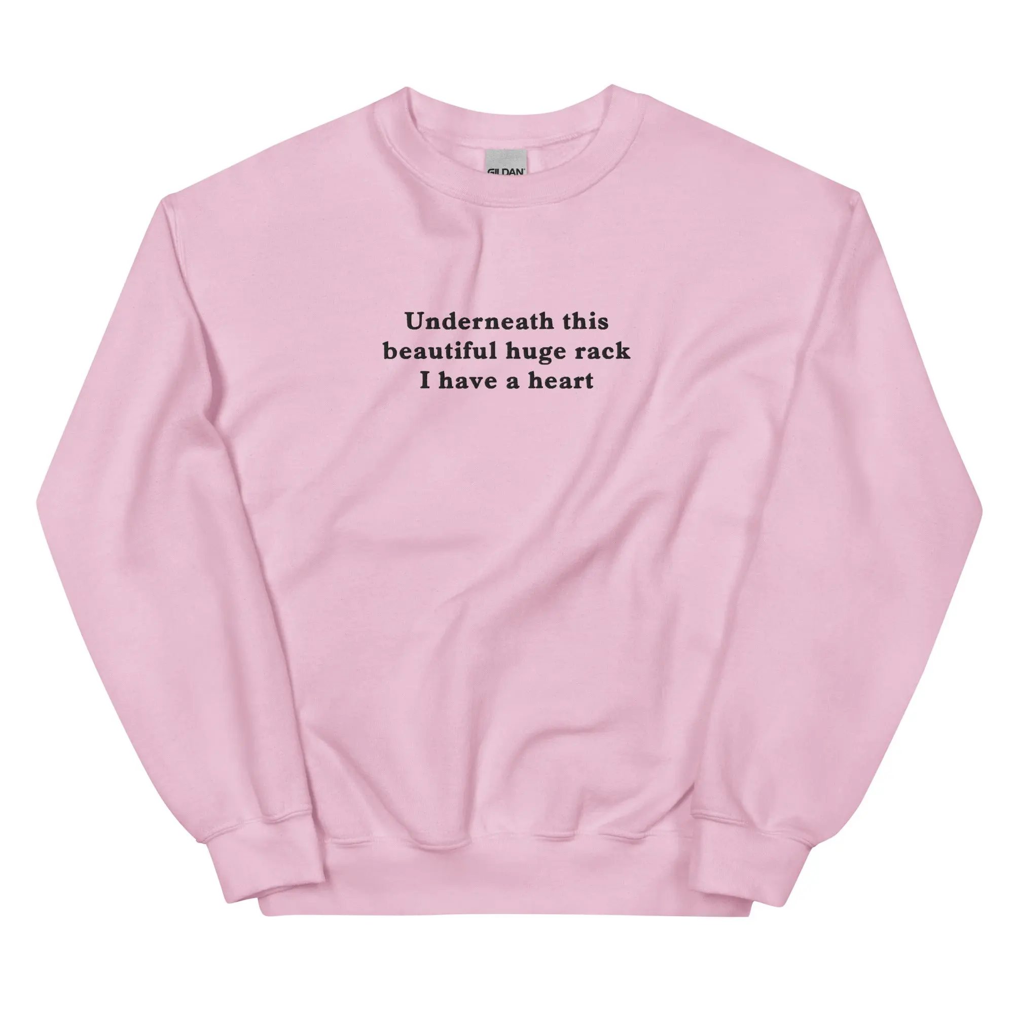 Underneath this beautiful huge rack I have a heart embroidered sweatshirt - Image 8