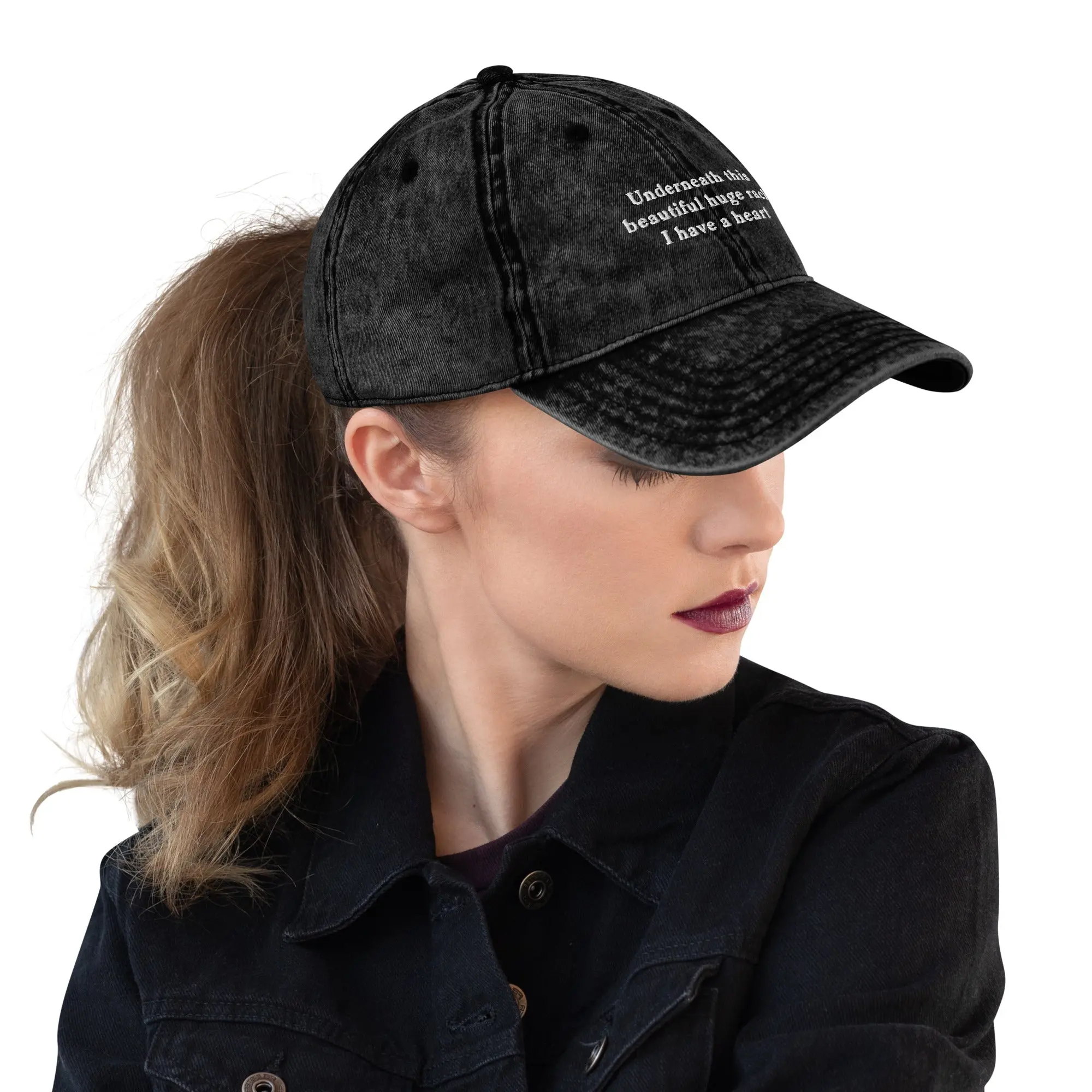 Underneath this beautiful huge rack I have a heart Vintage Cotton Twill Cap - Image 10