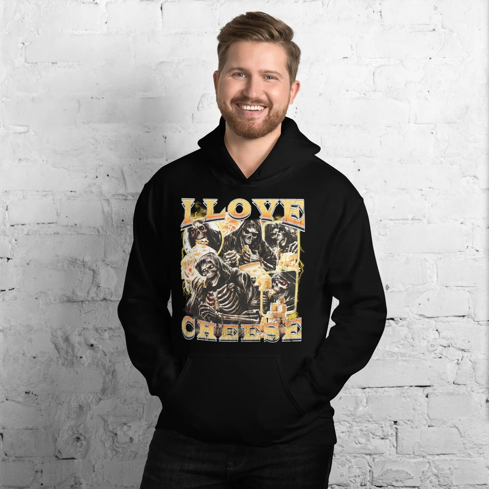 I Love Cheese Hoodie - Image 8