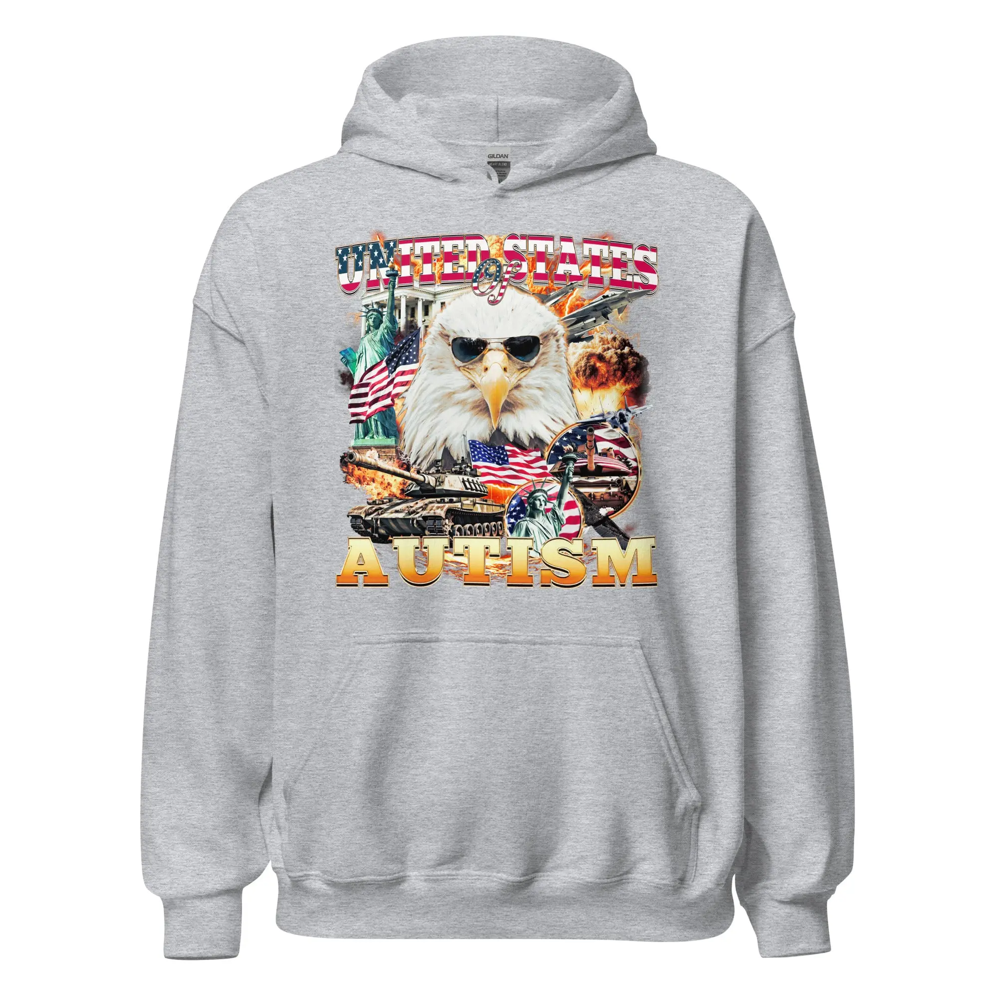 United States of Autism Hoodie - Image 2