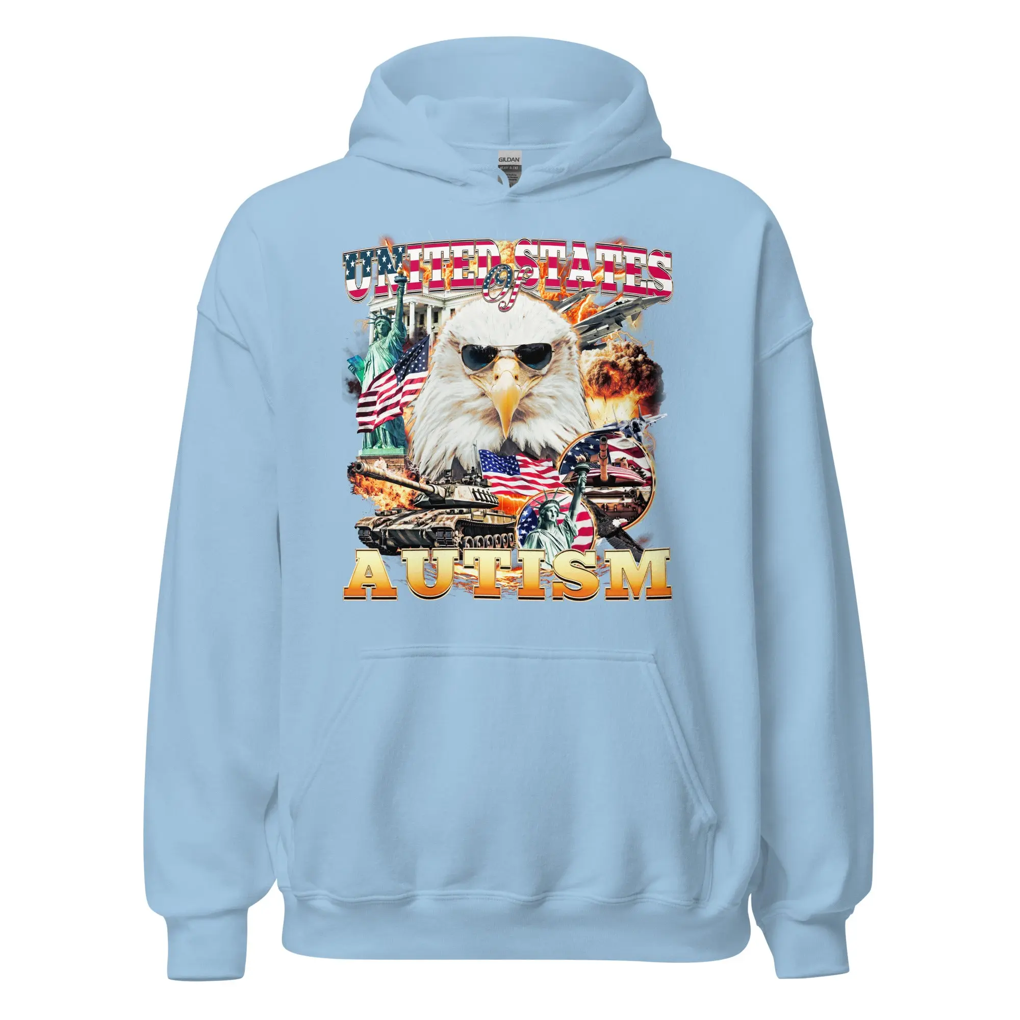 United States of Autism Hoodie - Image 5