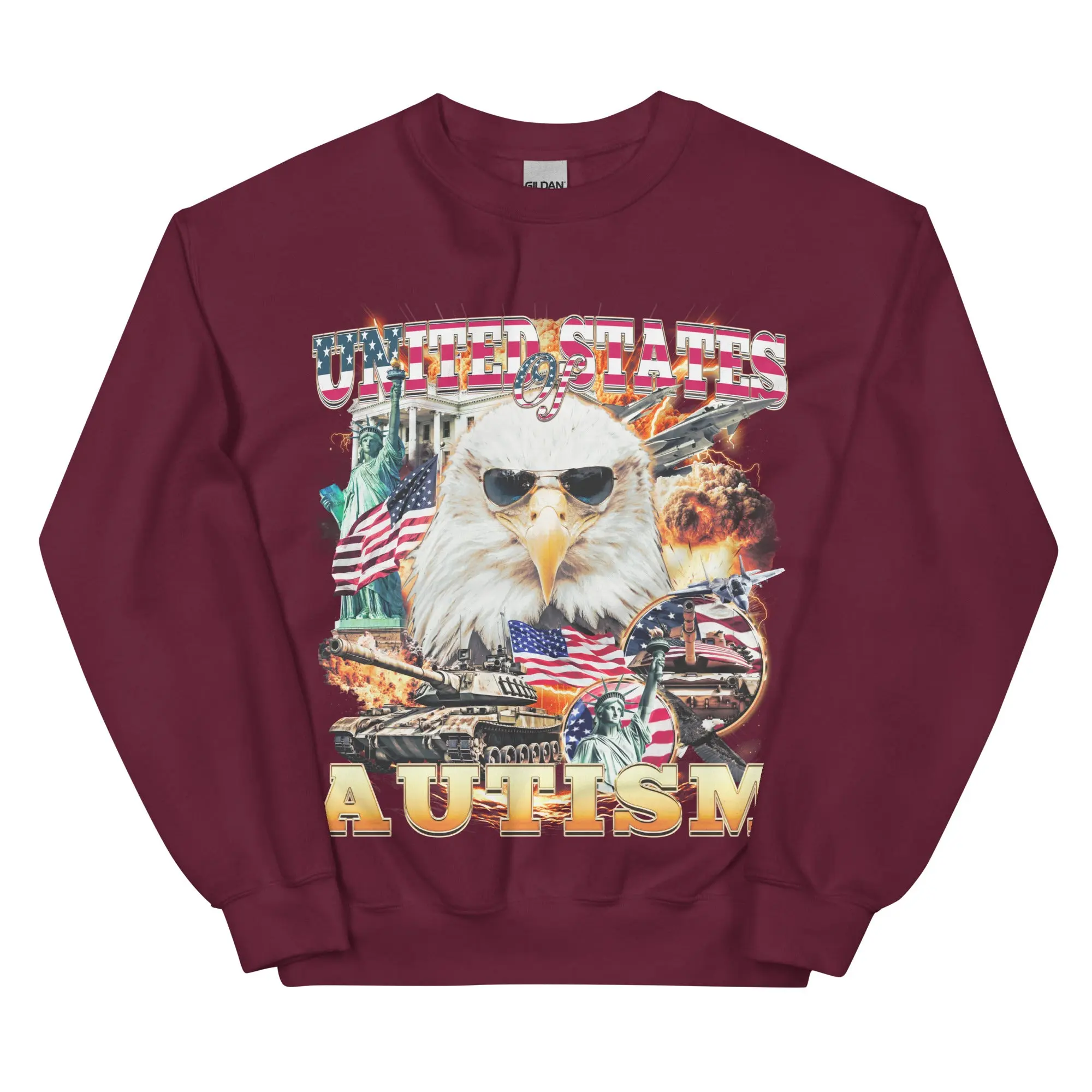 United States of Autism sweatshirt - Image 5