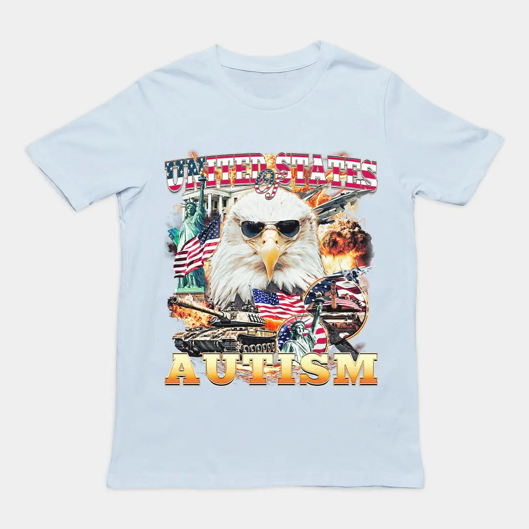 United States of Autism T-Shirt - Image 5