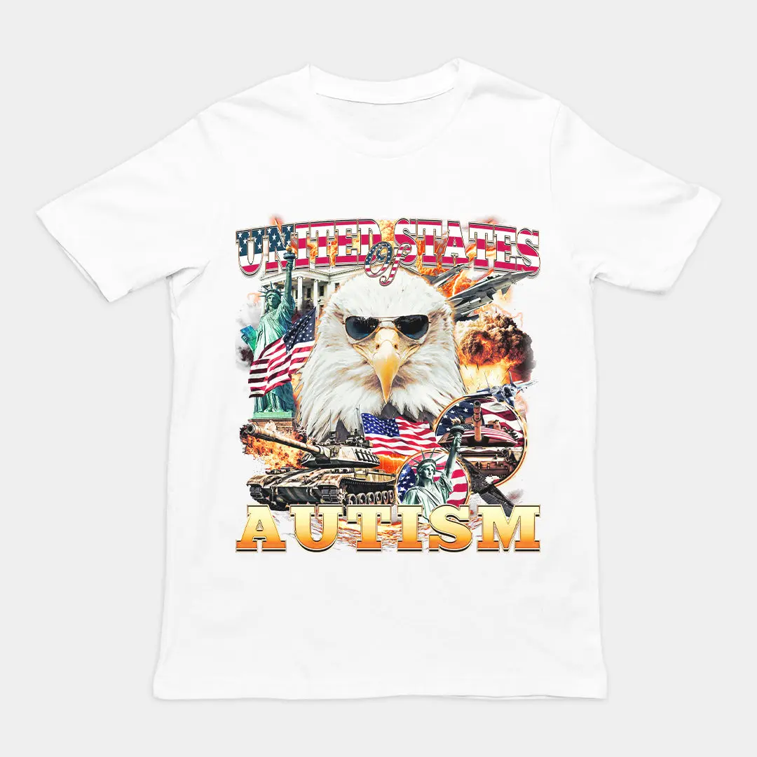 United States of Autism T-Shirt - Image 6