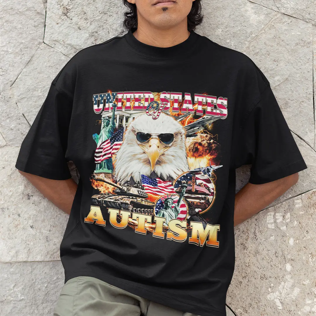 United States of Autism T-Shirt - Image 7