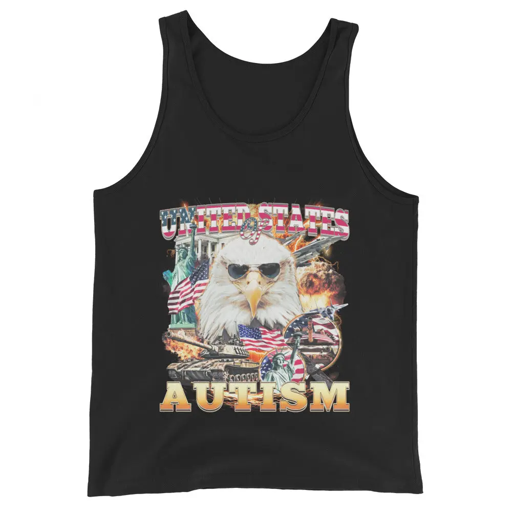 United States of Autism Tank Top