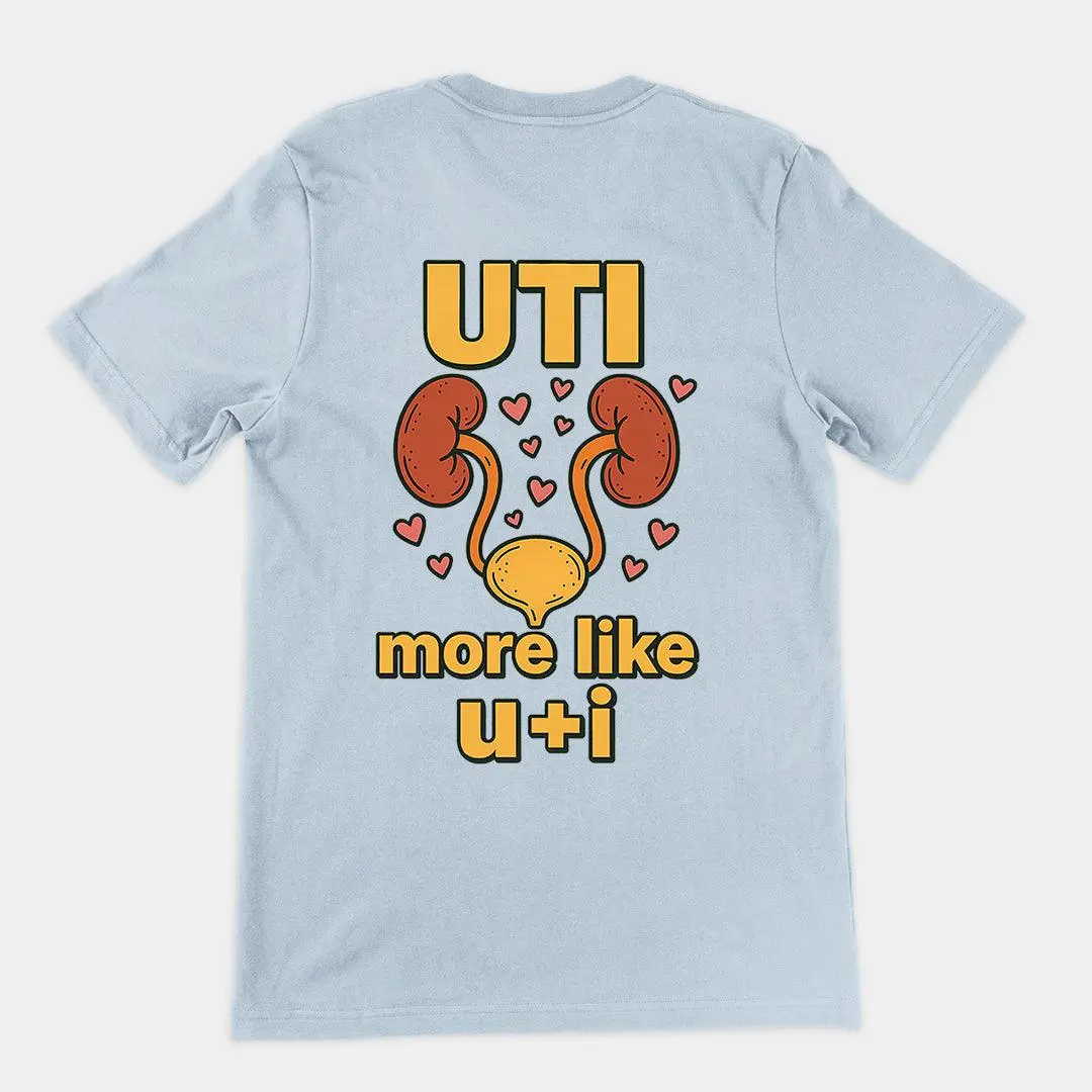 UTI - more like u+i T-Shirt (backprint) - Image 5