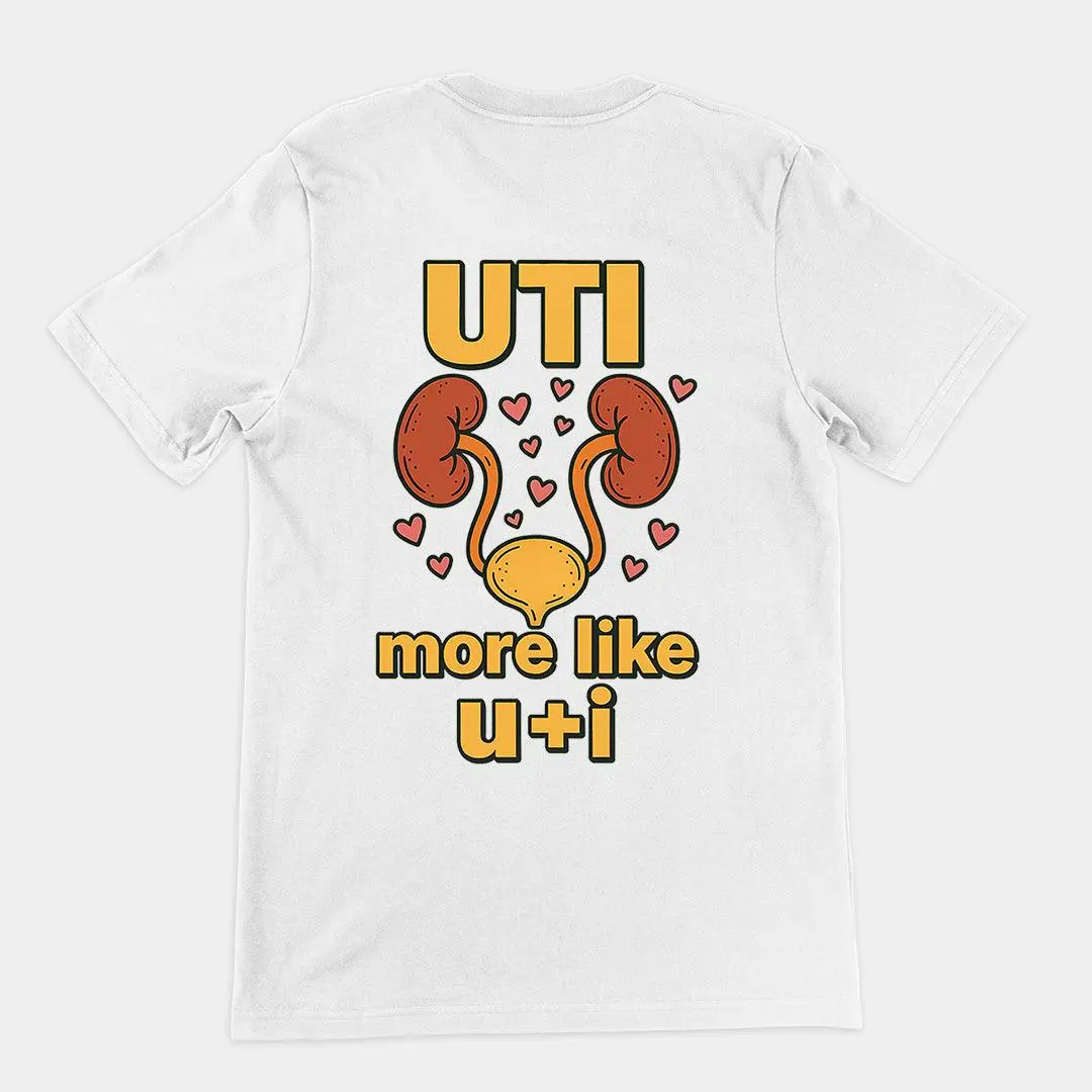 UTI - more like u+i T-Shirt (backprint) - Image 6