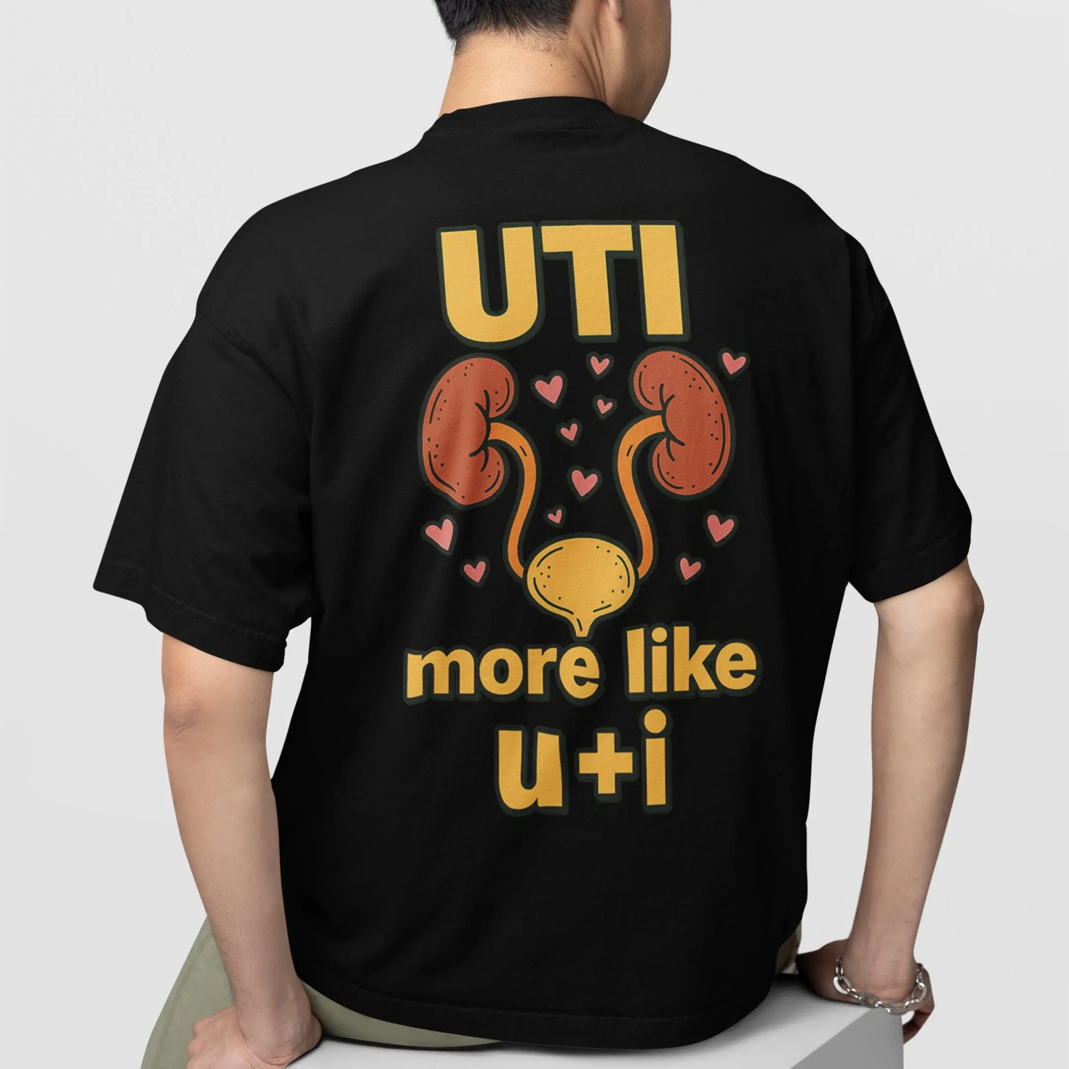 UTI - more like u+i T-Shirt (backprint) - Image 7