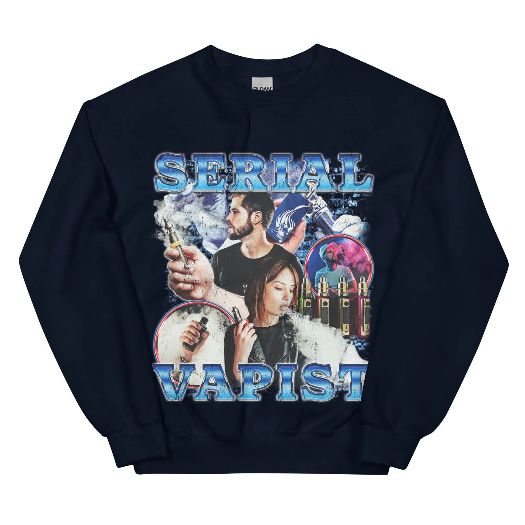 Serial Vapist (Updated Design!) Sweatshirt - Image 2