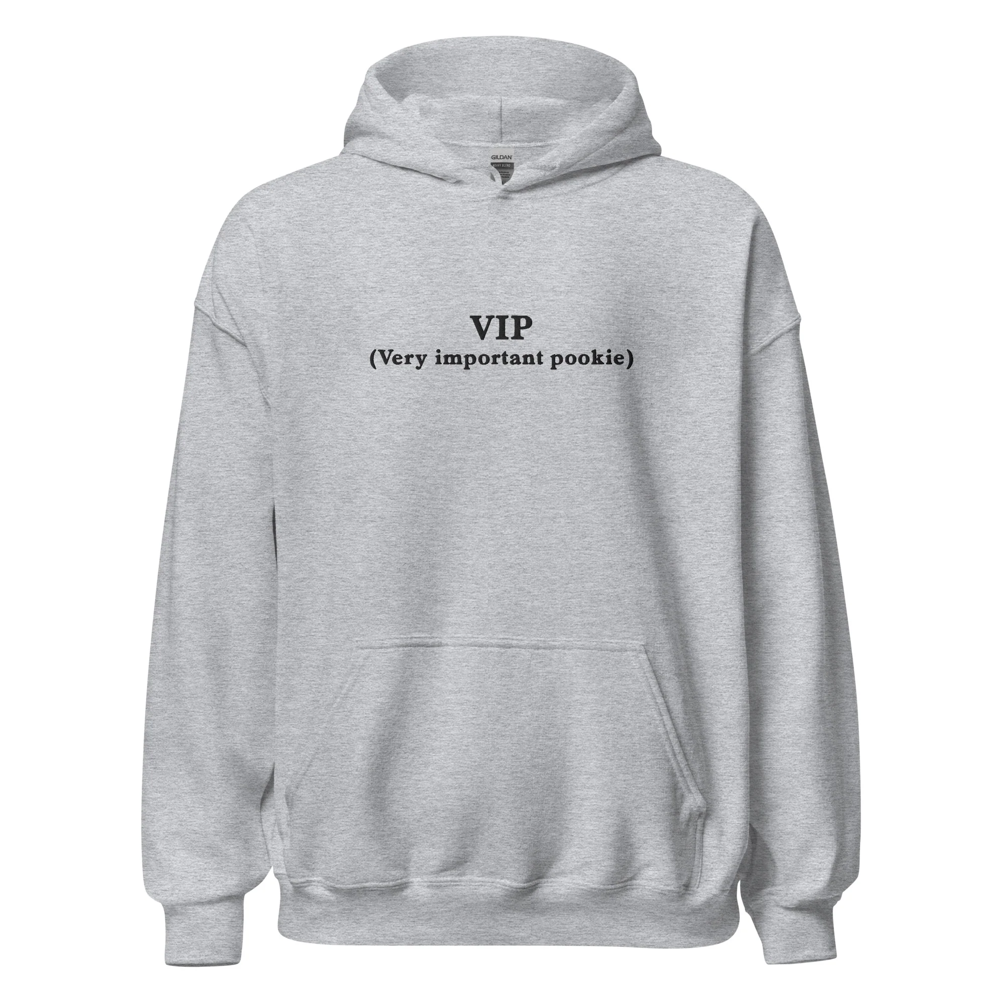 VIP - very imporant pookie (embroidered) Hoodie - Image 5