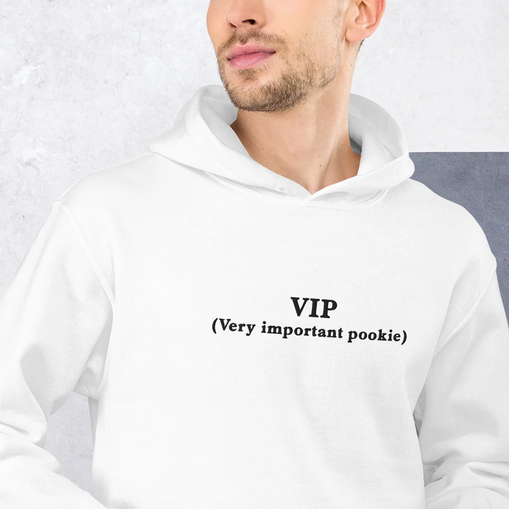 VIP - very imporant pookie (embroidered) Hoodie - Image 8