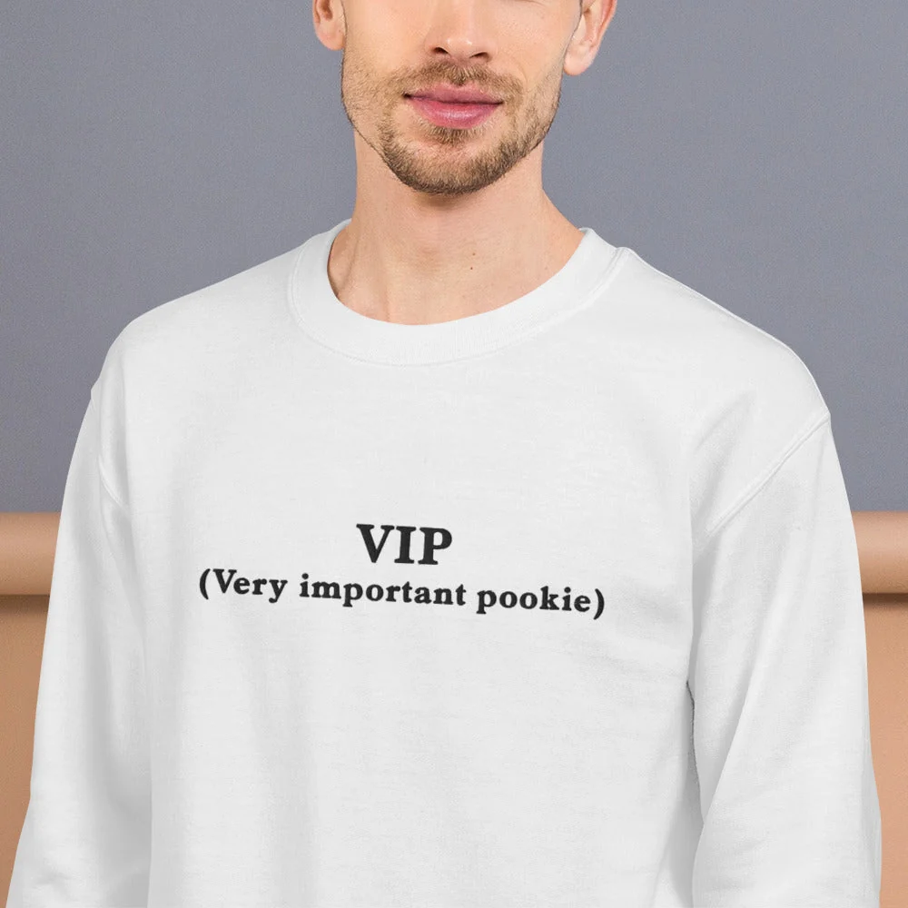 VIP - very imporant pookie (embroidered) sweatshirt - Image 10