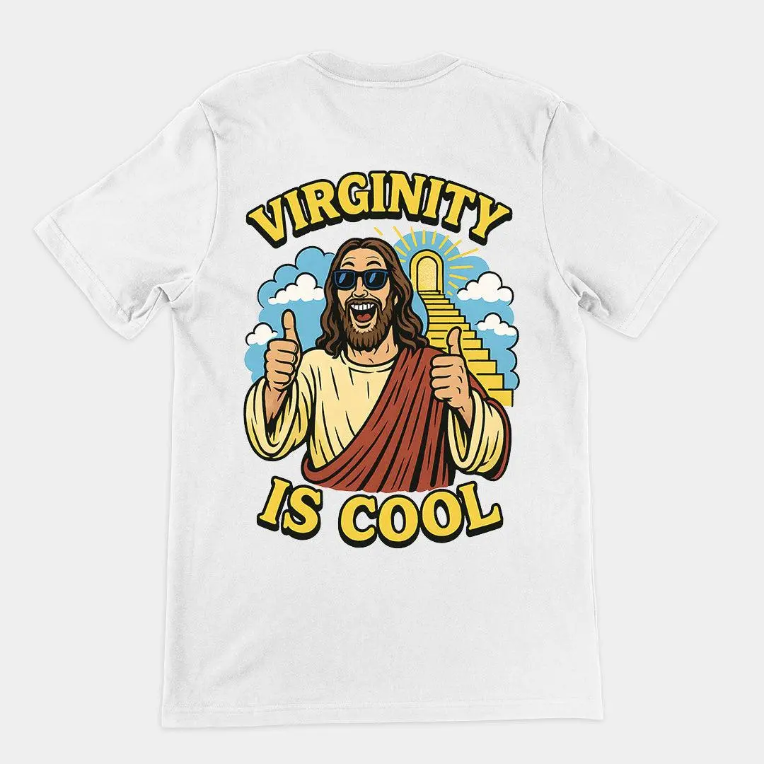 Virginity is Cool T-Shirt (backprint) - Image 6