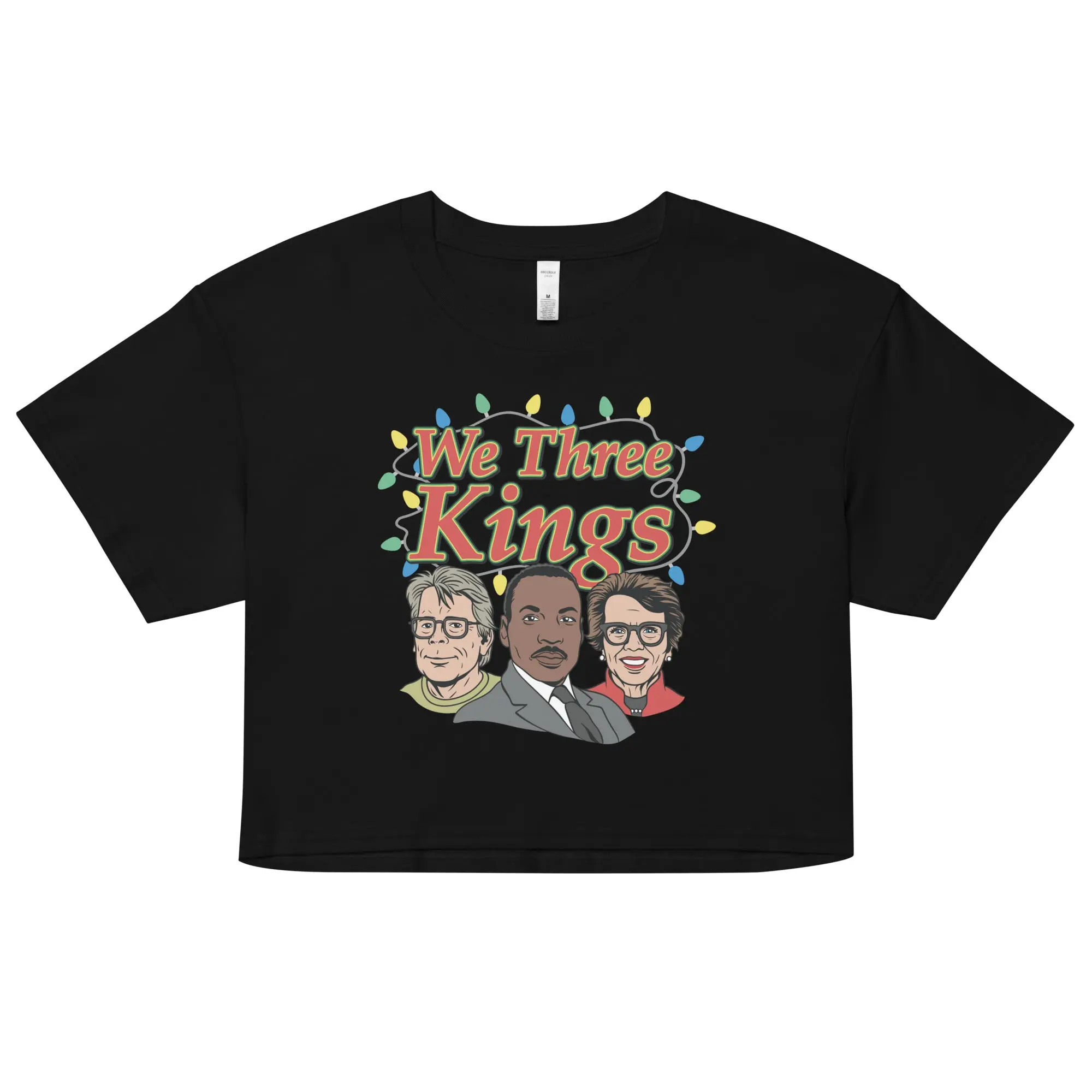 We Three Kings crop top