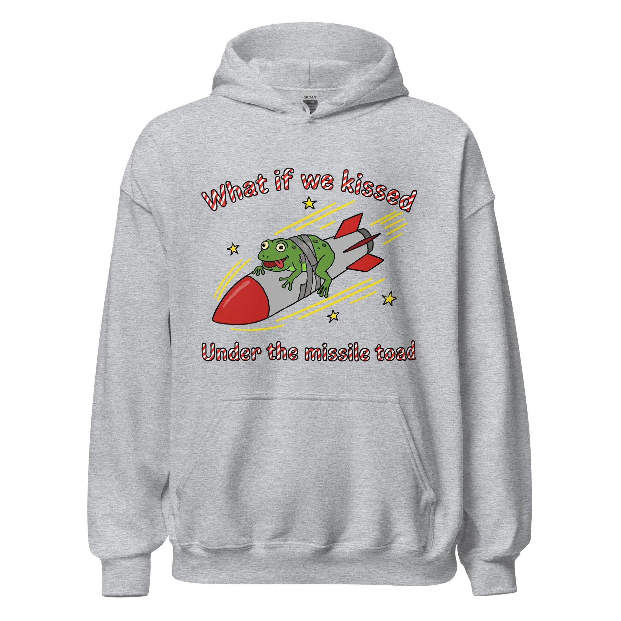 What if we kissed under the missile toad Hoodie - Image 2