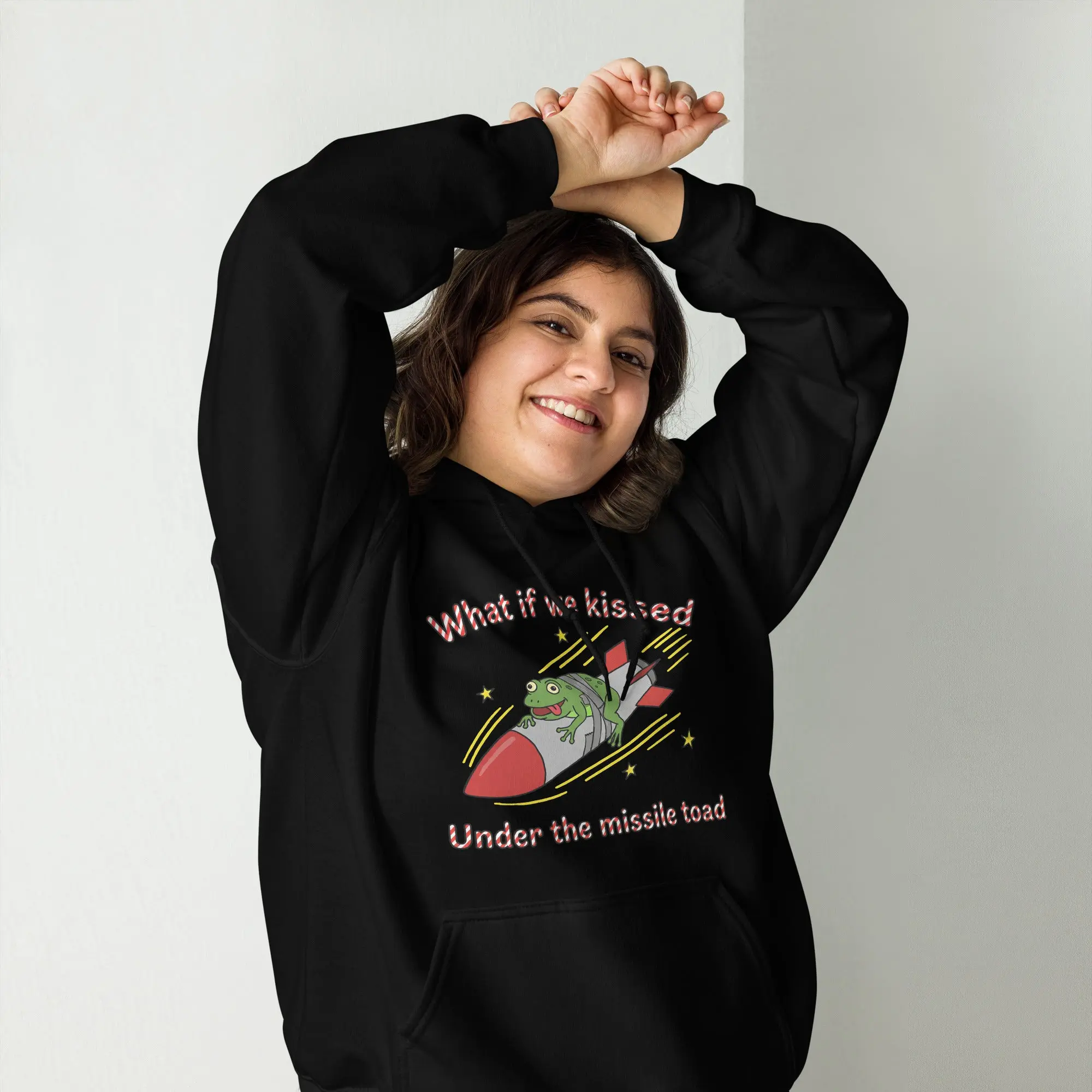 What if we kissed under the missile toad Hoodie - Image 8