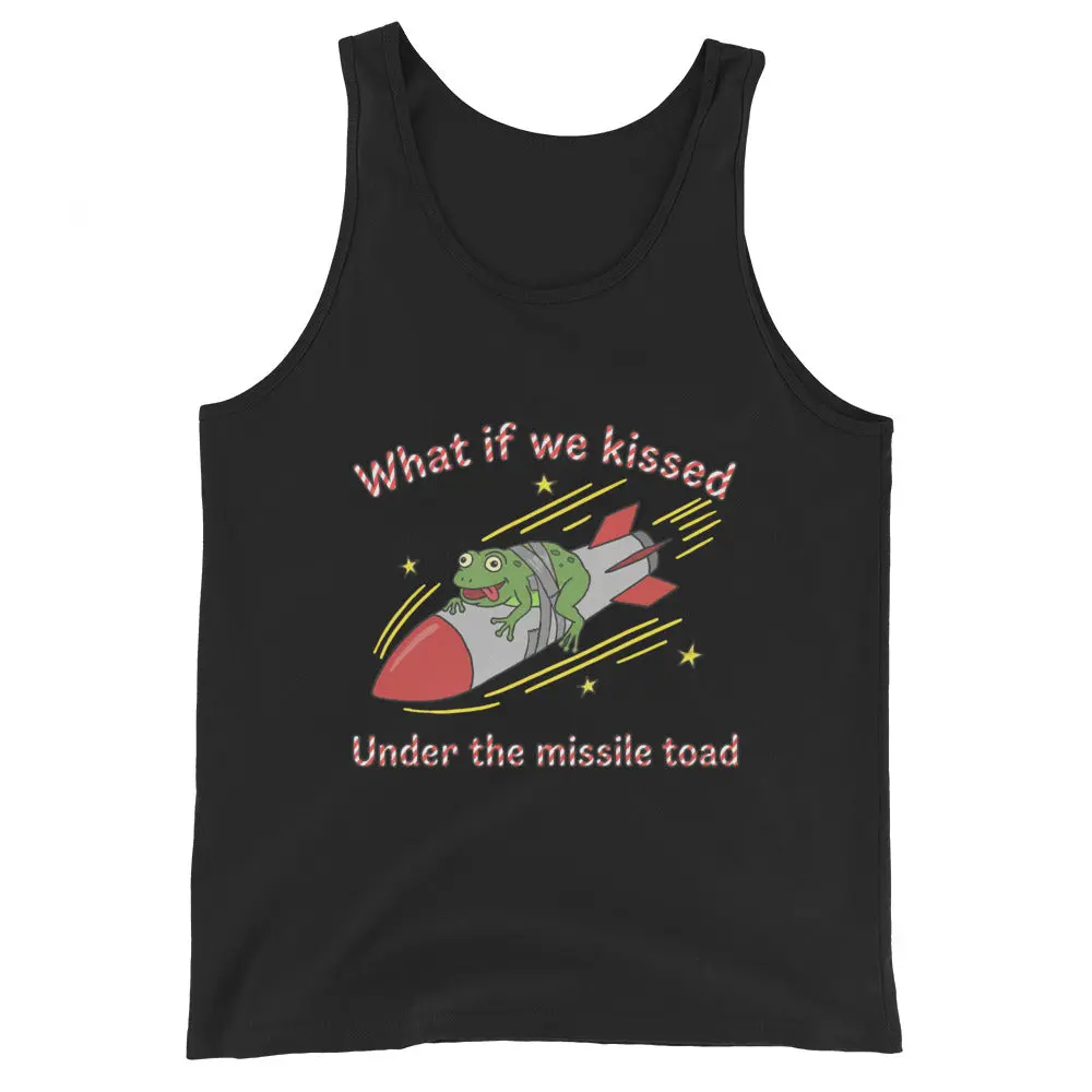 What if we kissed under the missile toad Tank Top
