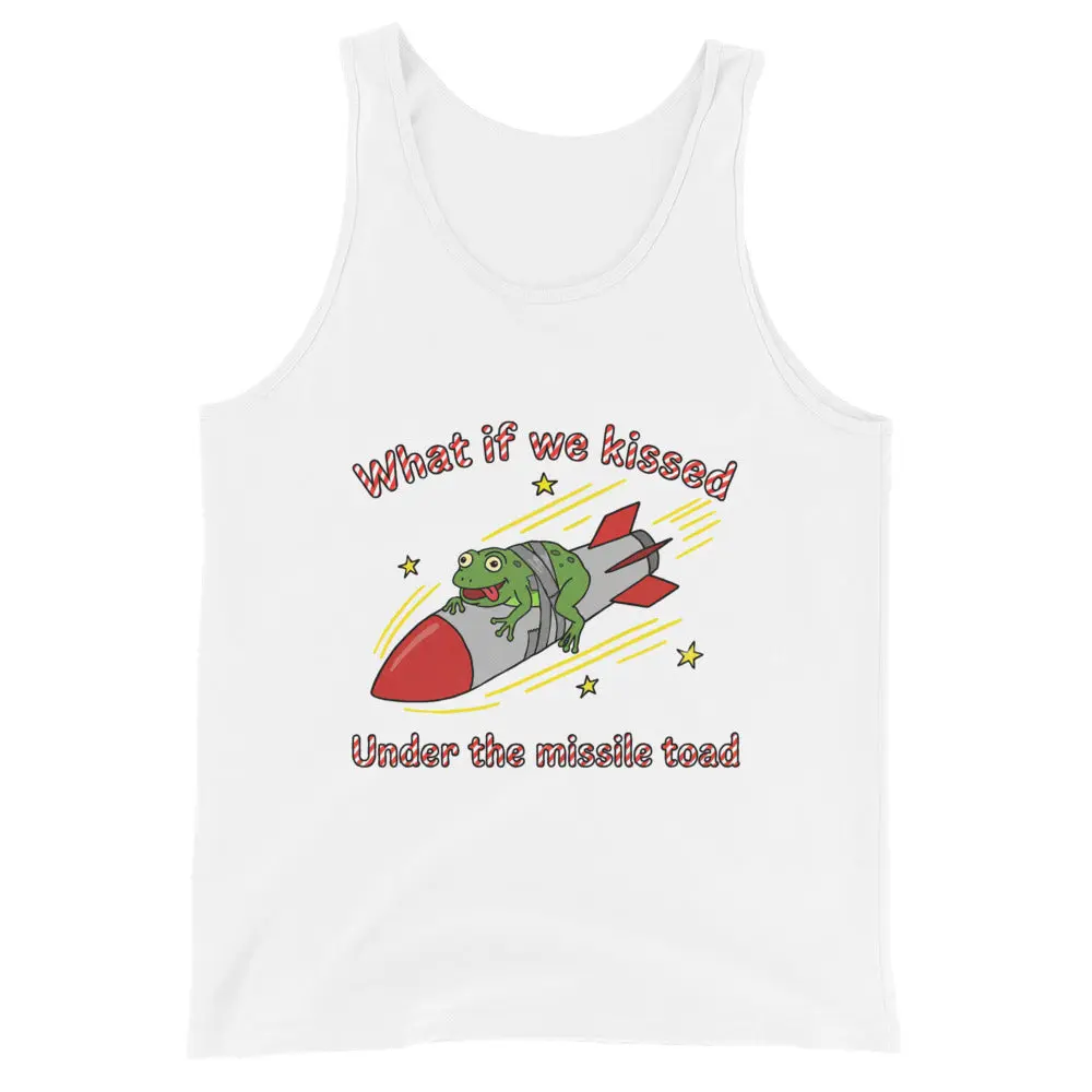 What if we kissed under the missile toad Tank Top - Image 2