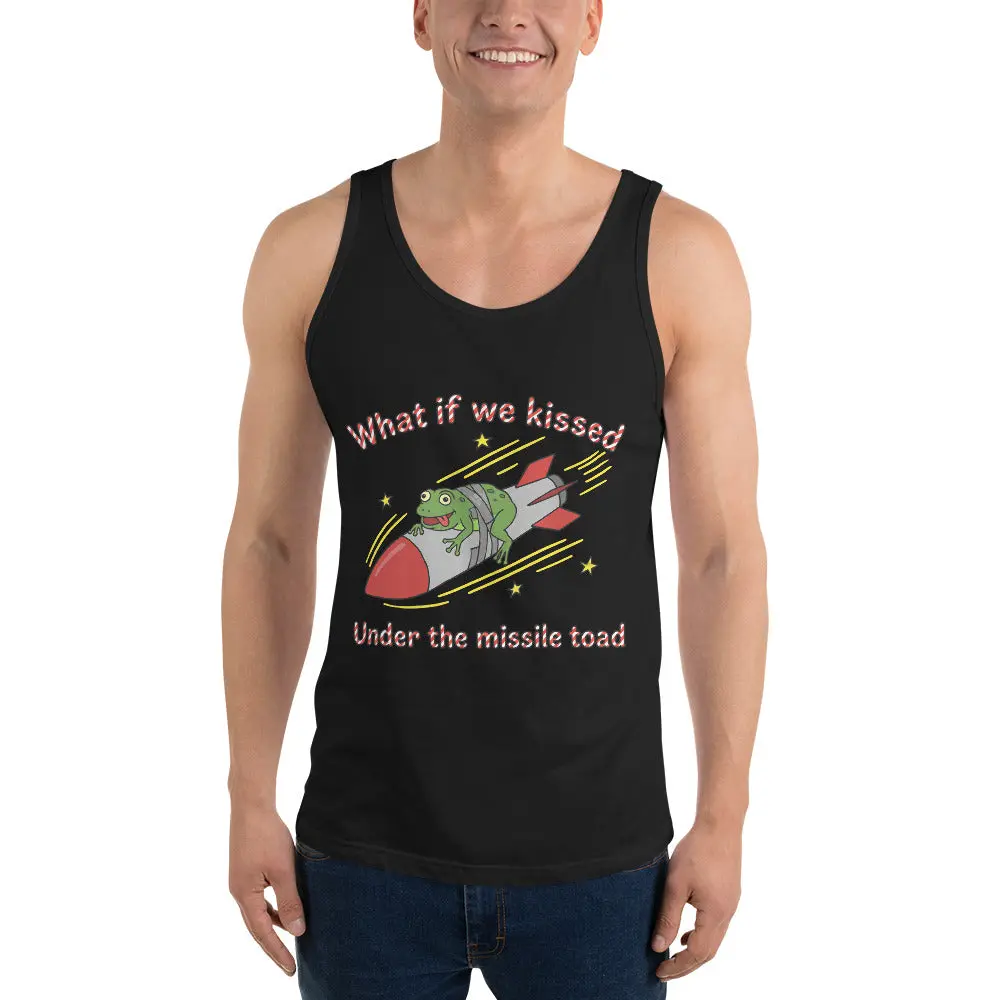 What if we kissed under the missile toad Tank Top - Image 4