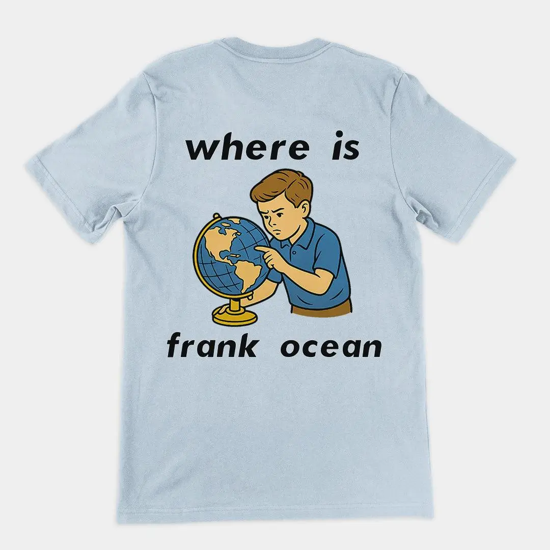 Where is Frank Ocean T-Shirt (backprint) - Image 6