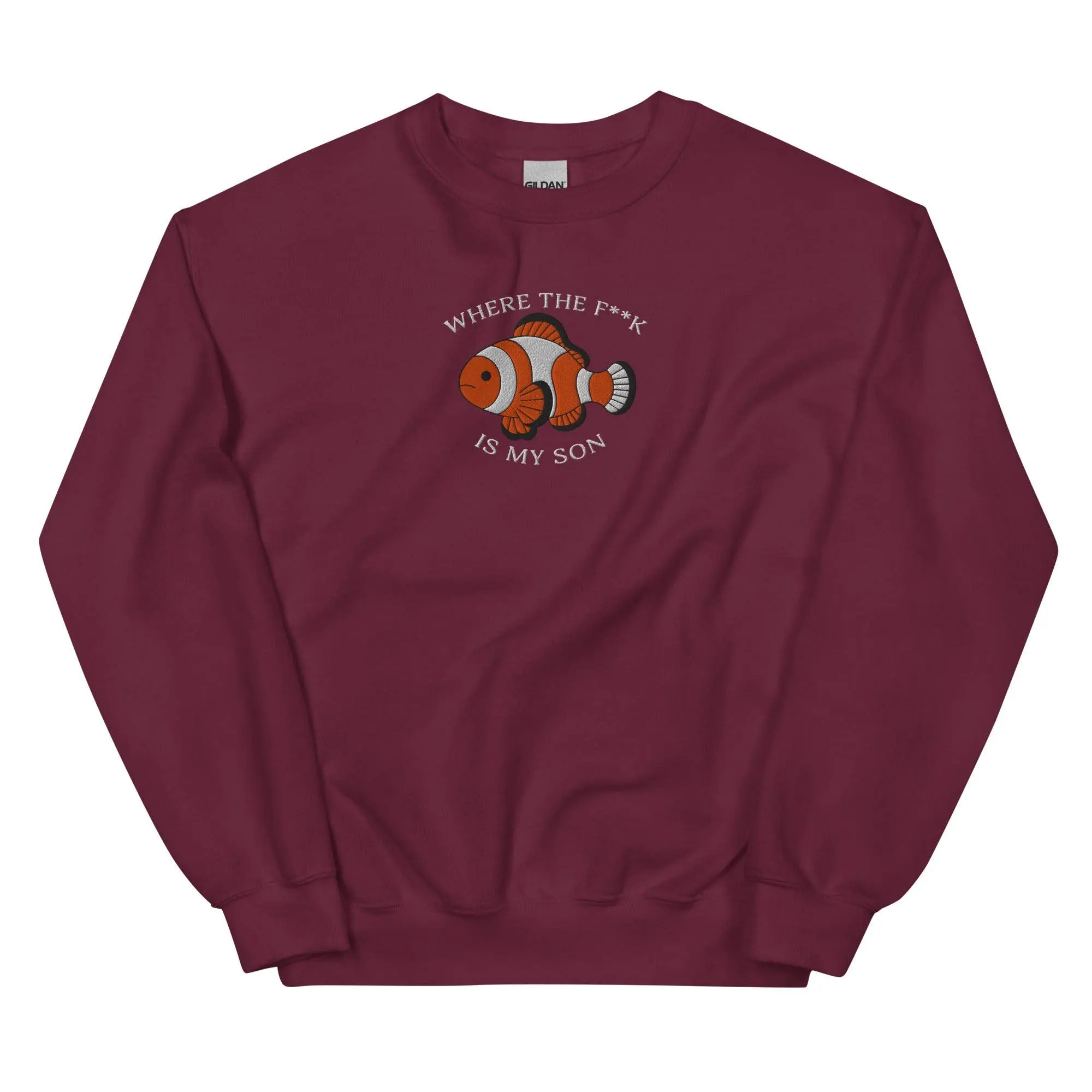 Where the F**K is my son Embroidered sweatshirt - Image 6